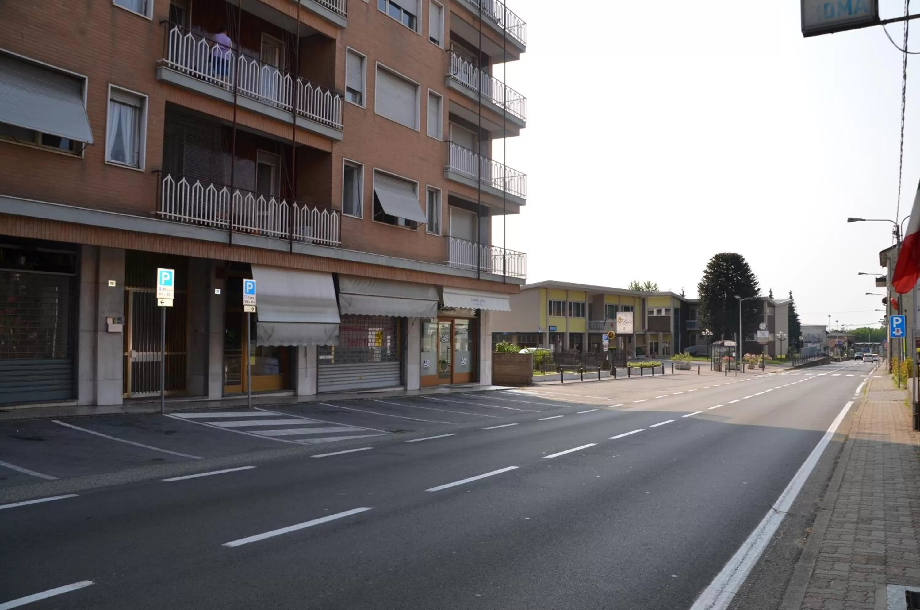 Street view, Neighborhood in Albergo Roma
