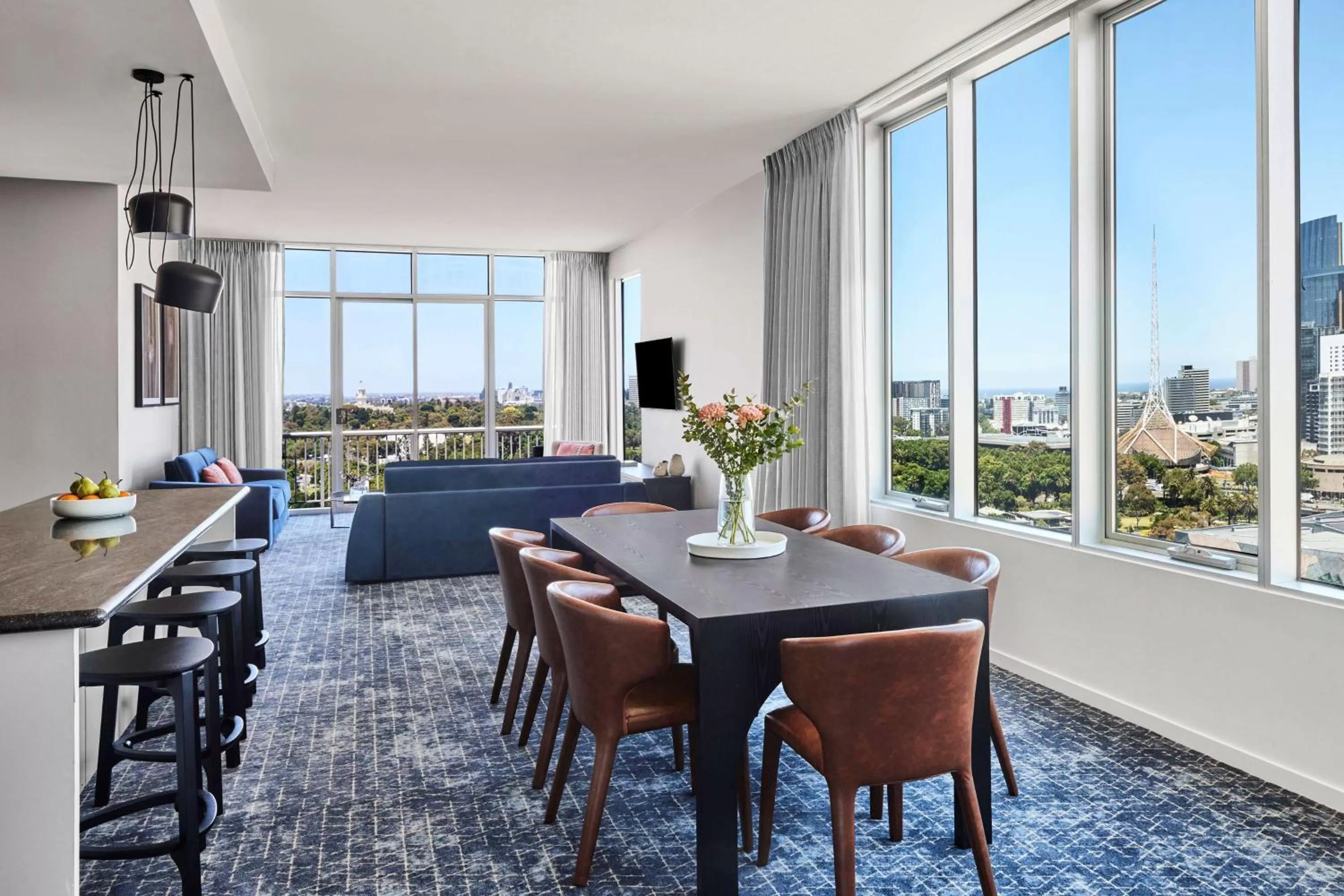 Photo of the whole room in Adina Apartment Hotel Melbourne Flinders Street