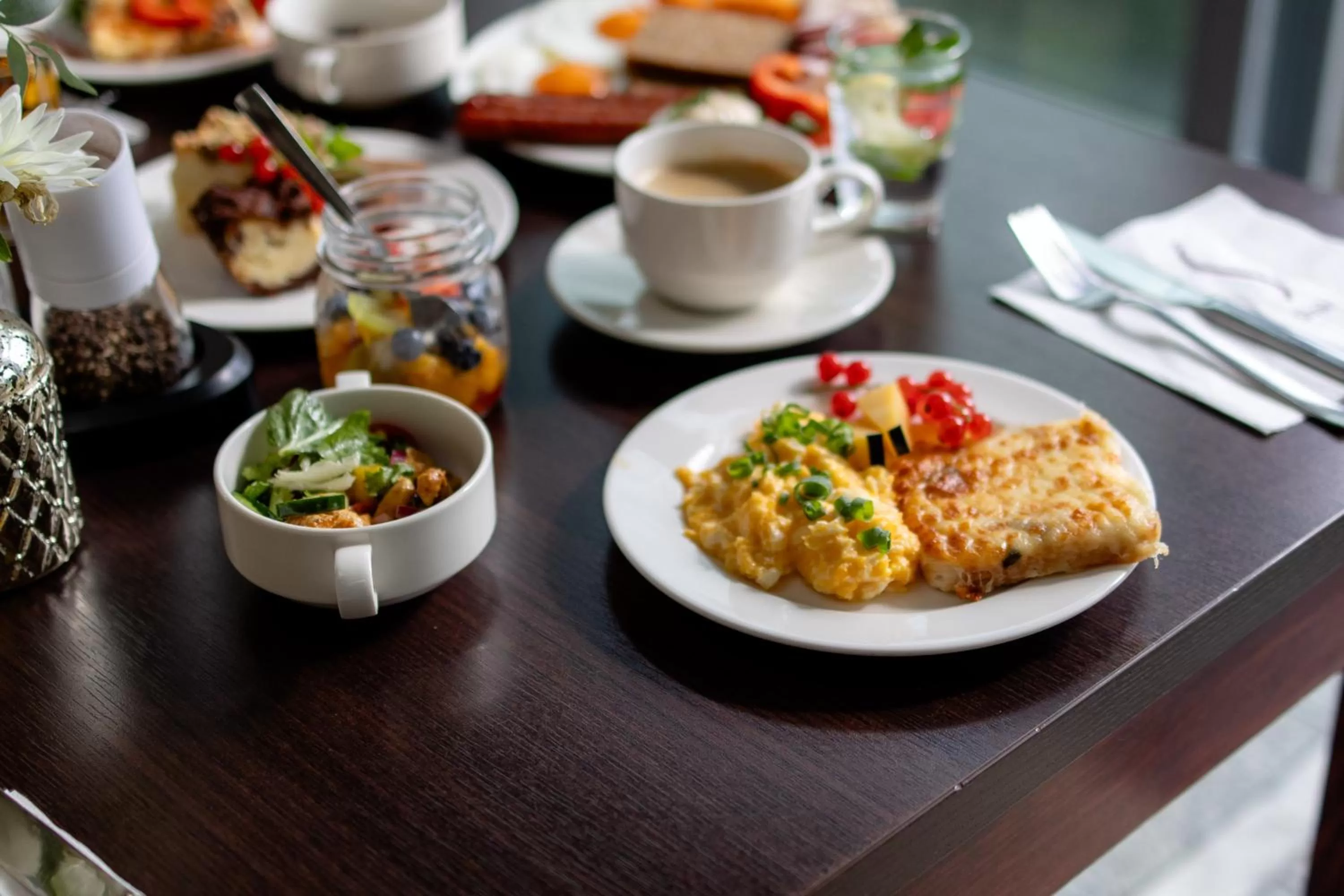 Breakfast in Hotel Śląsk