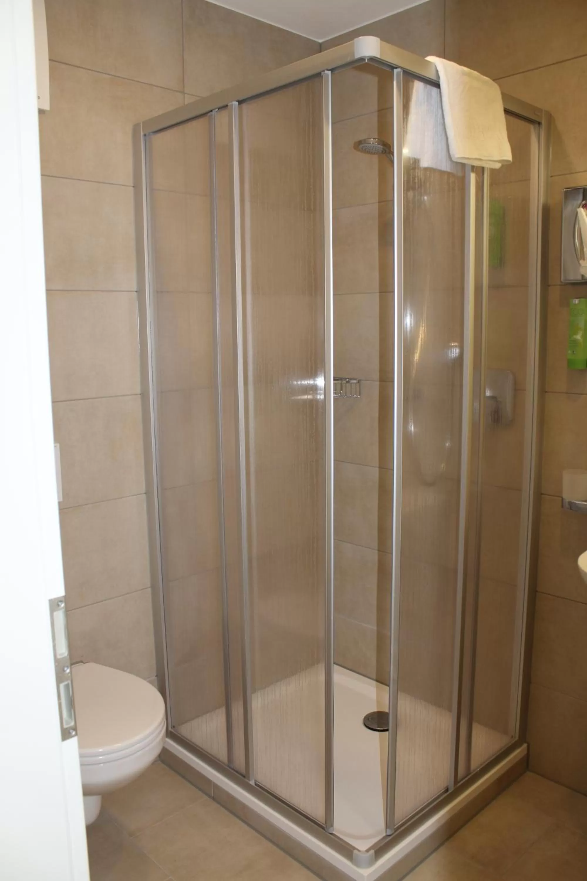 Shower in Garni Hotel Schmaus