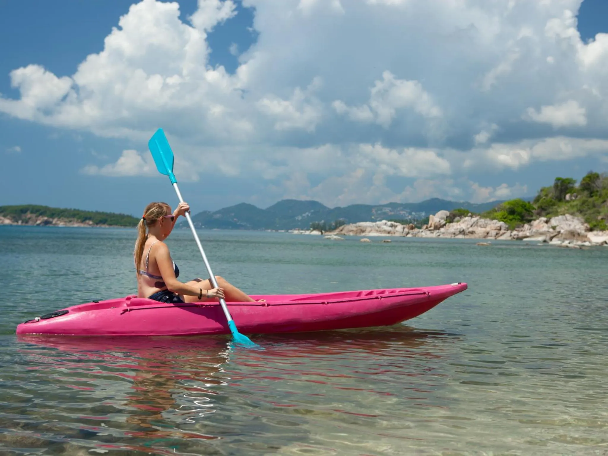 Canoeing in Sea Dance Resort