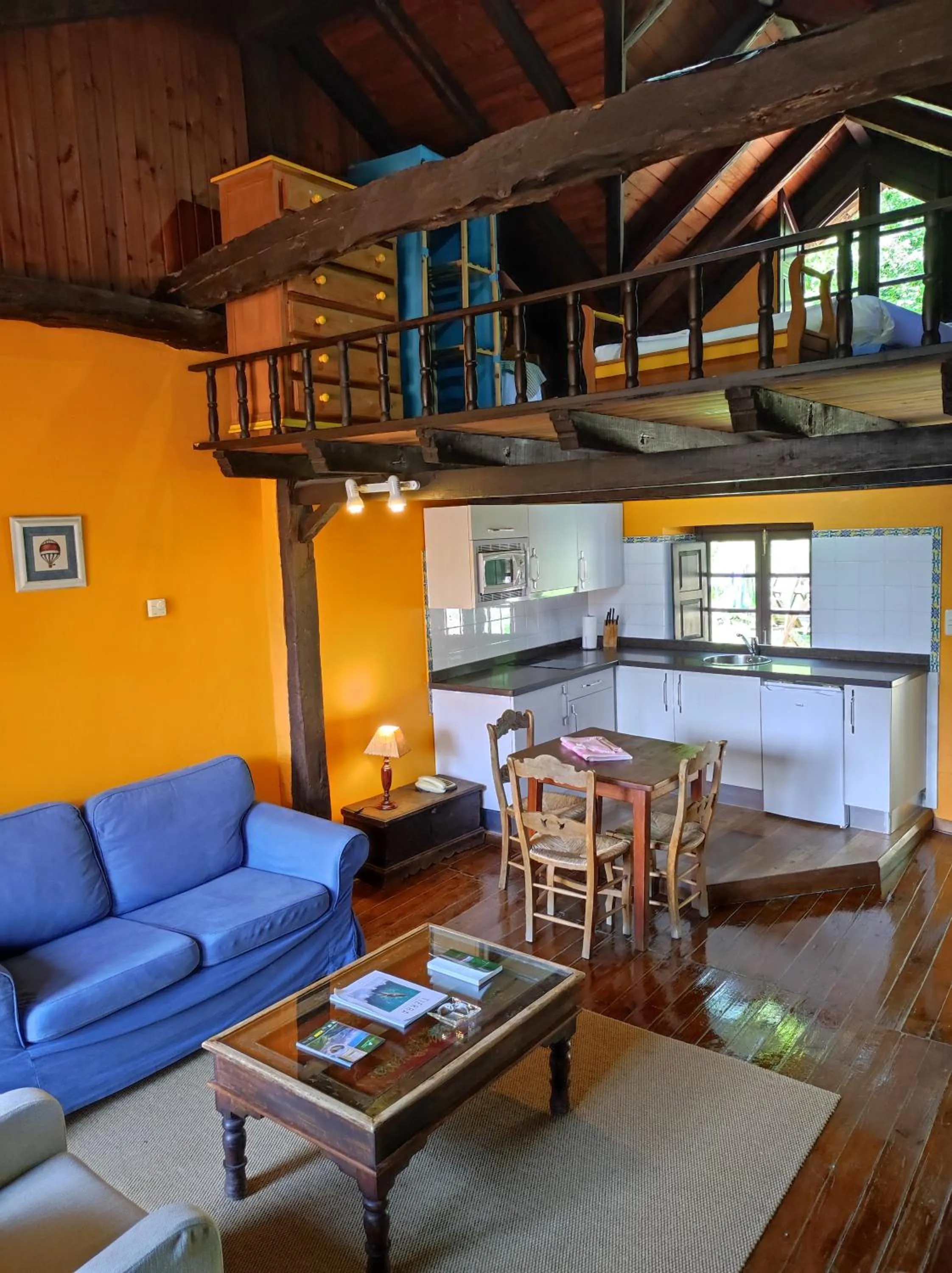 Living room in Viviendas Rurales El Covaju