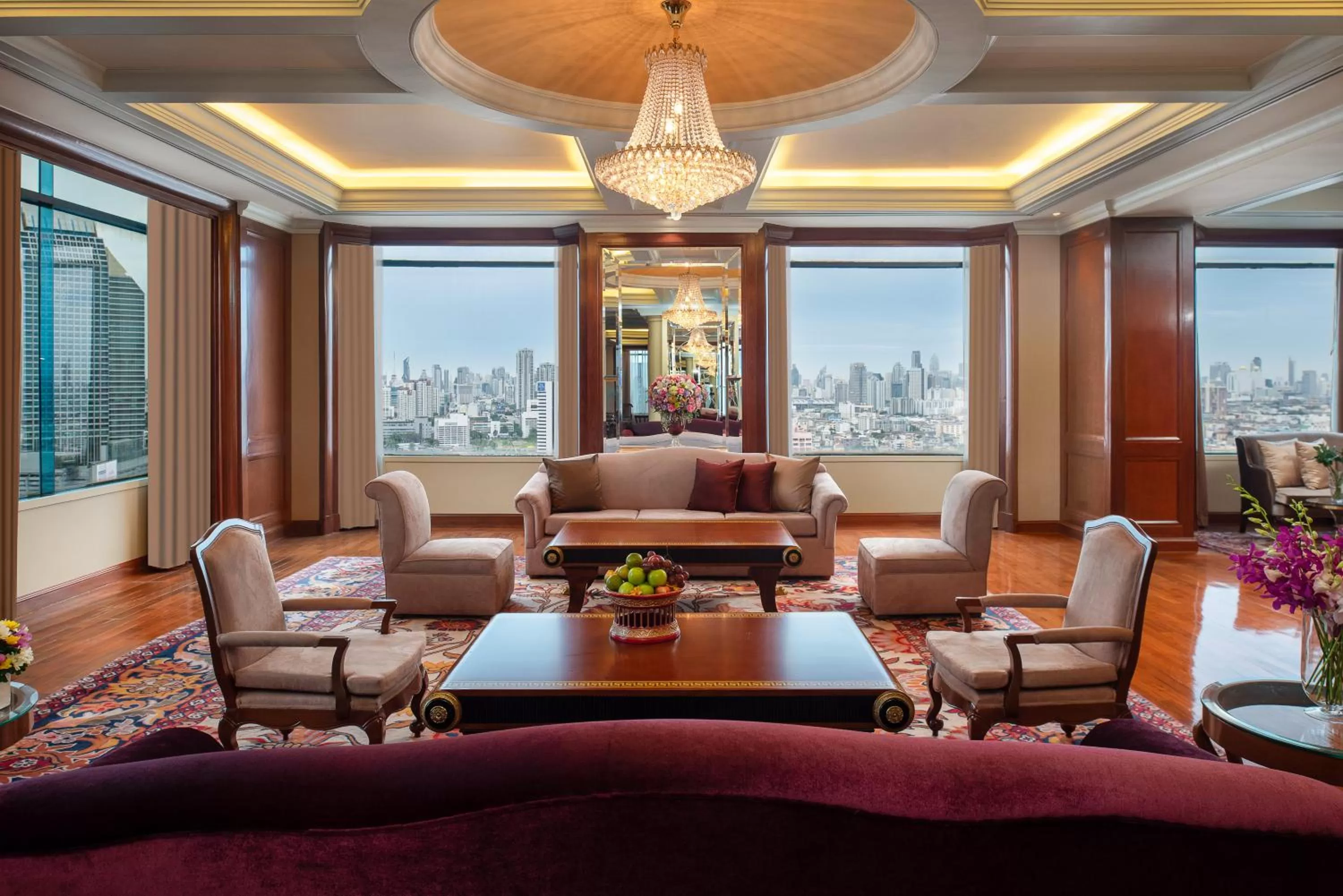 Living room in The Emerald Hotel