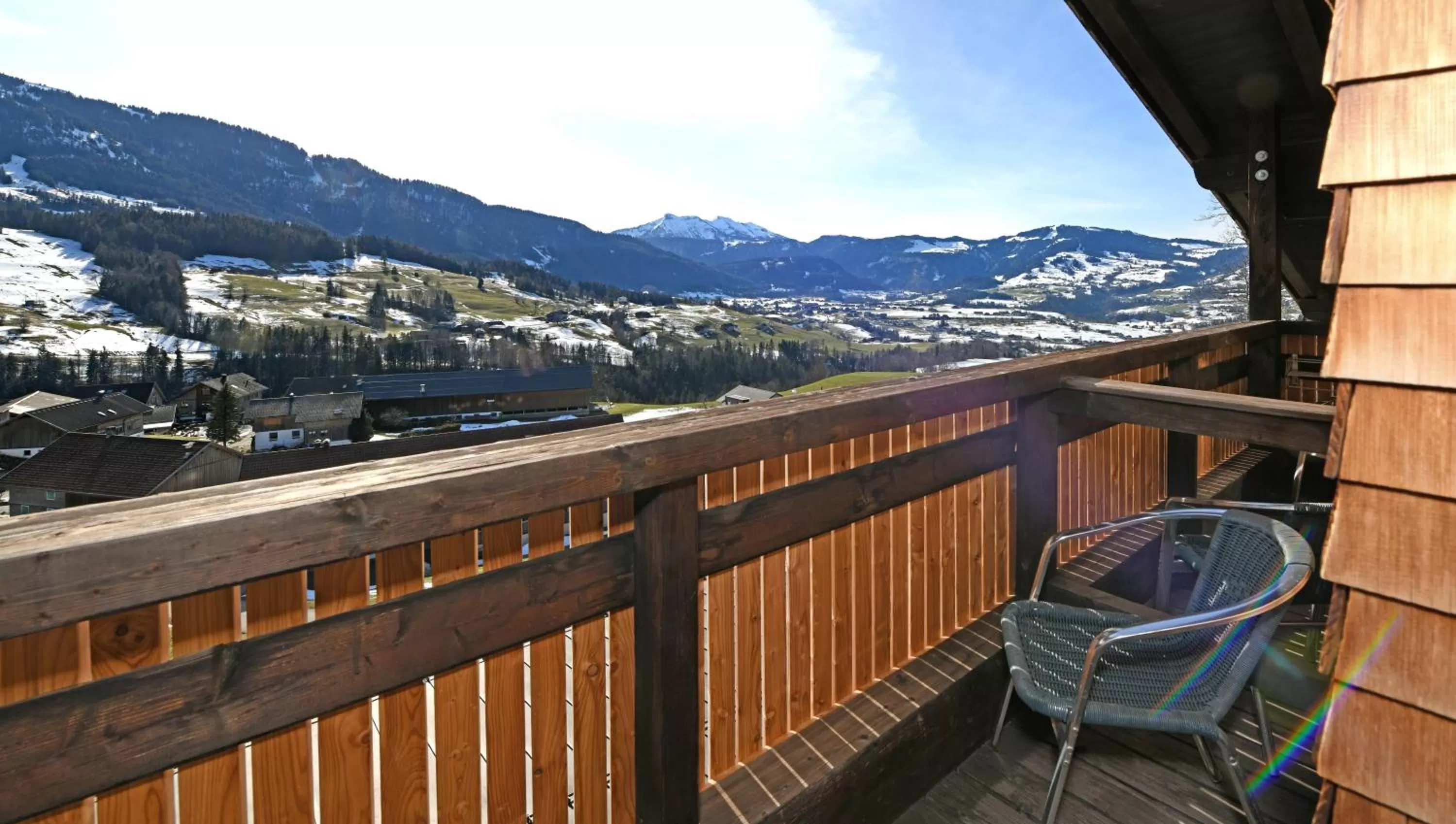 Balcony/Terrace in St Hubertus BnB