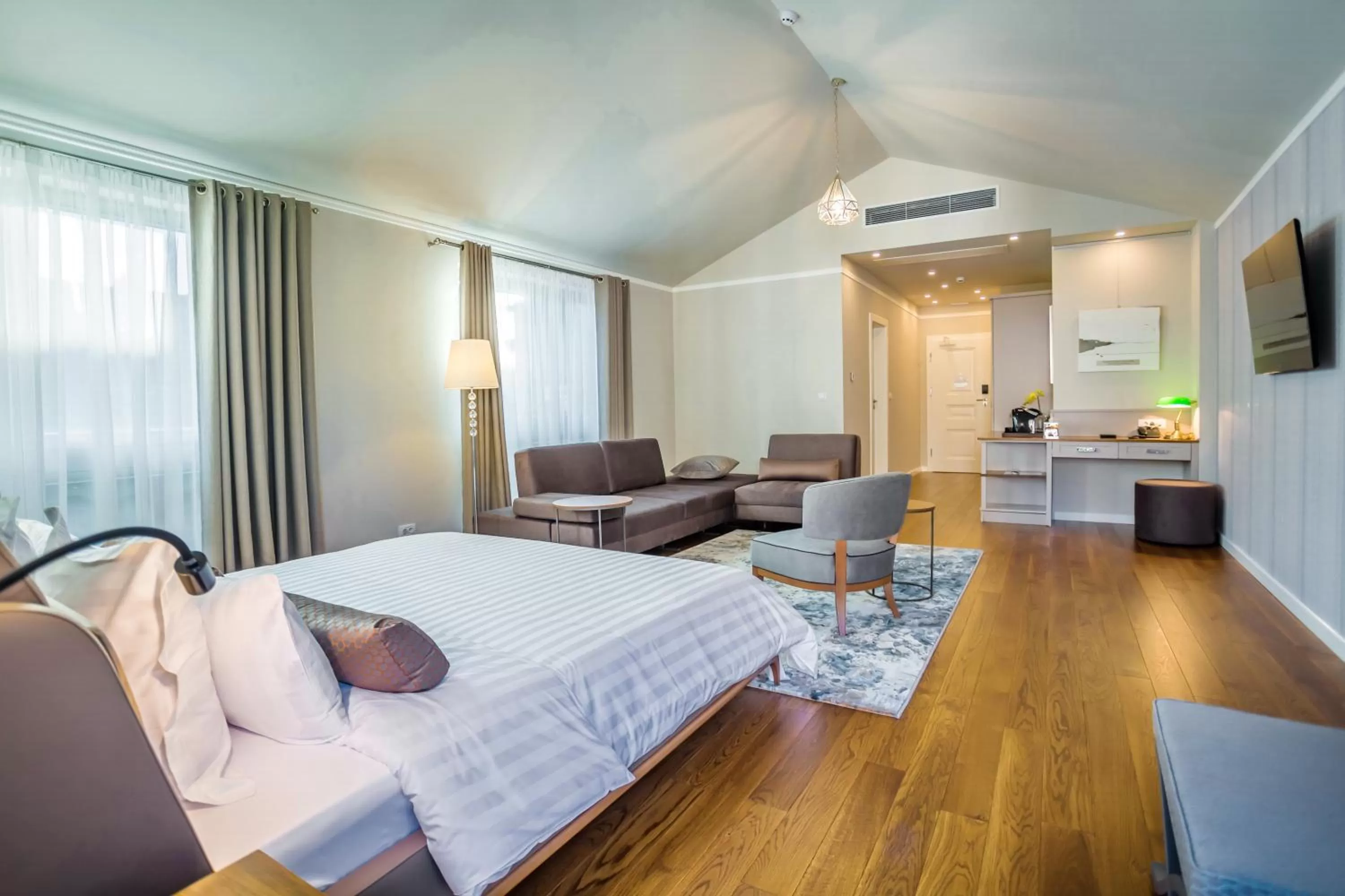 Photo of the whole room, Bed in Hotel Residence Promenade