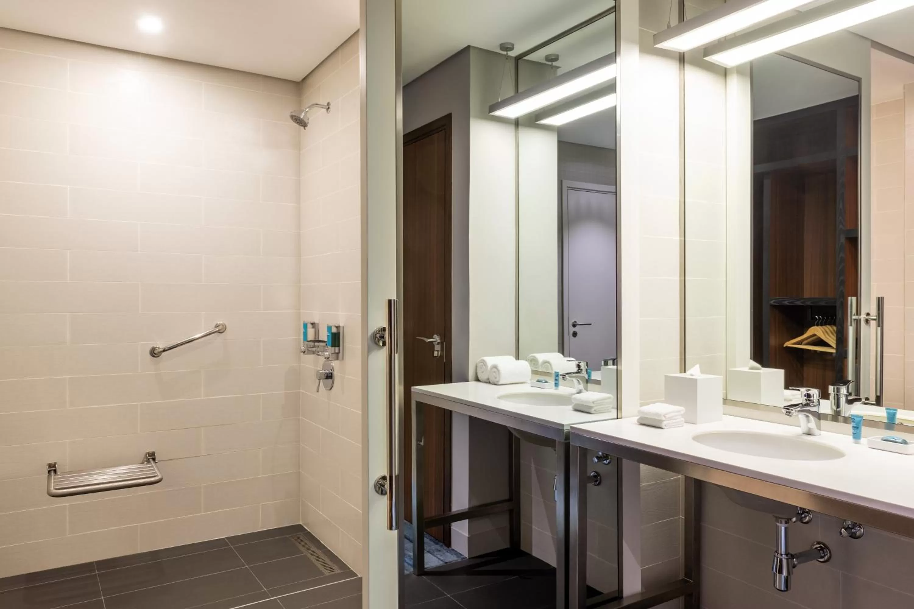 Bathroom in Aloft Dubai South