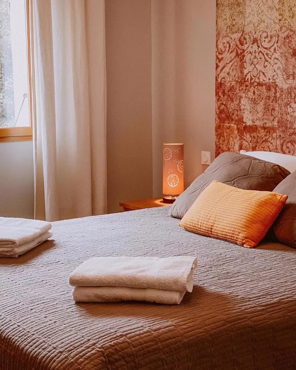 Bed in Auberge De La Foret Bonifatu