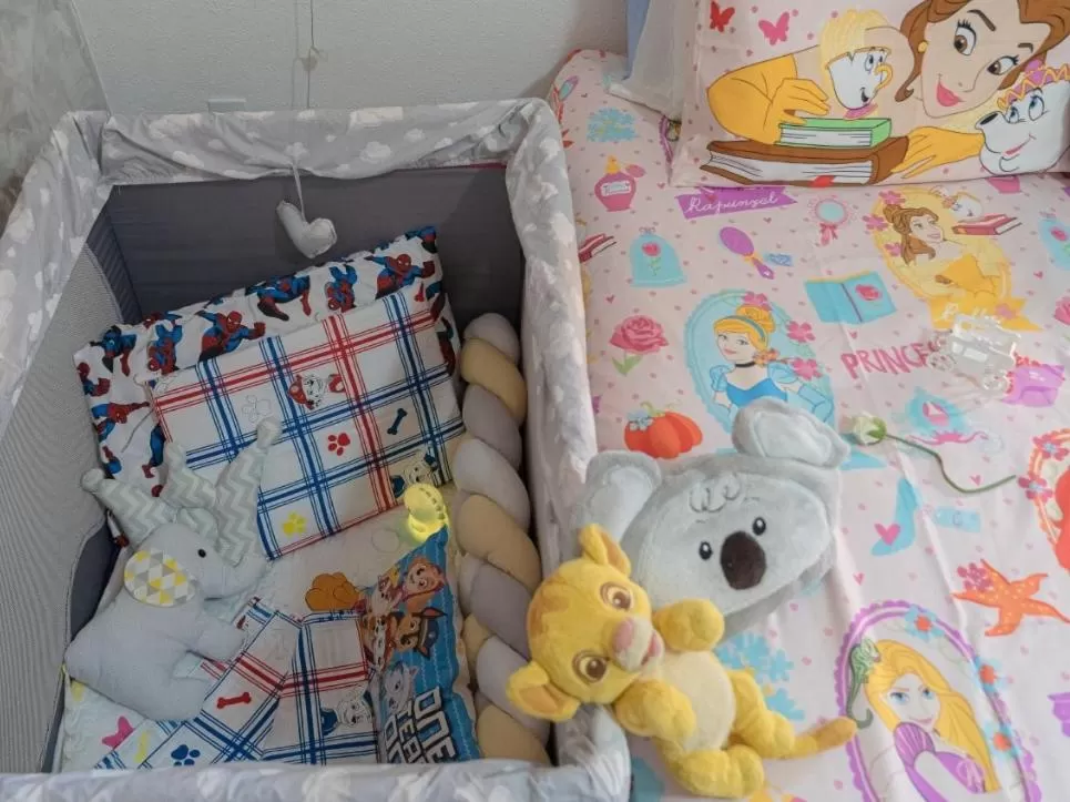 cot, Bed in Pousada Recanto da Família