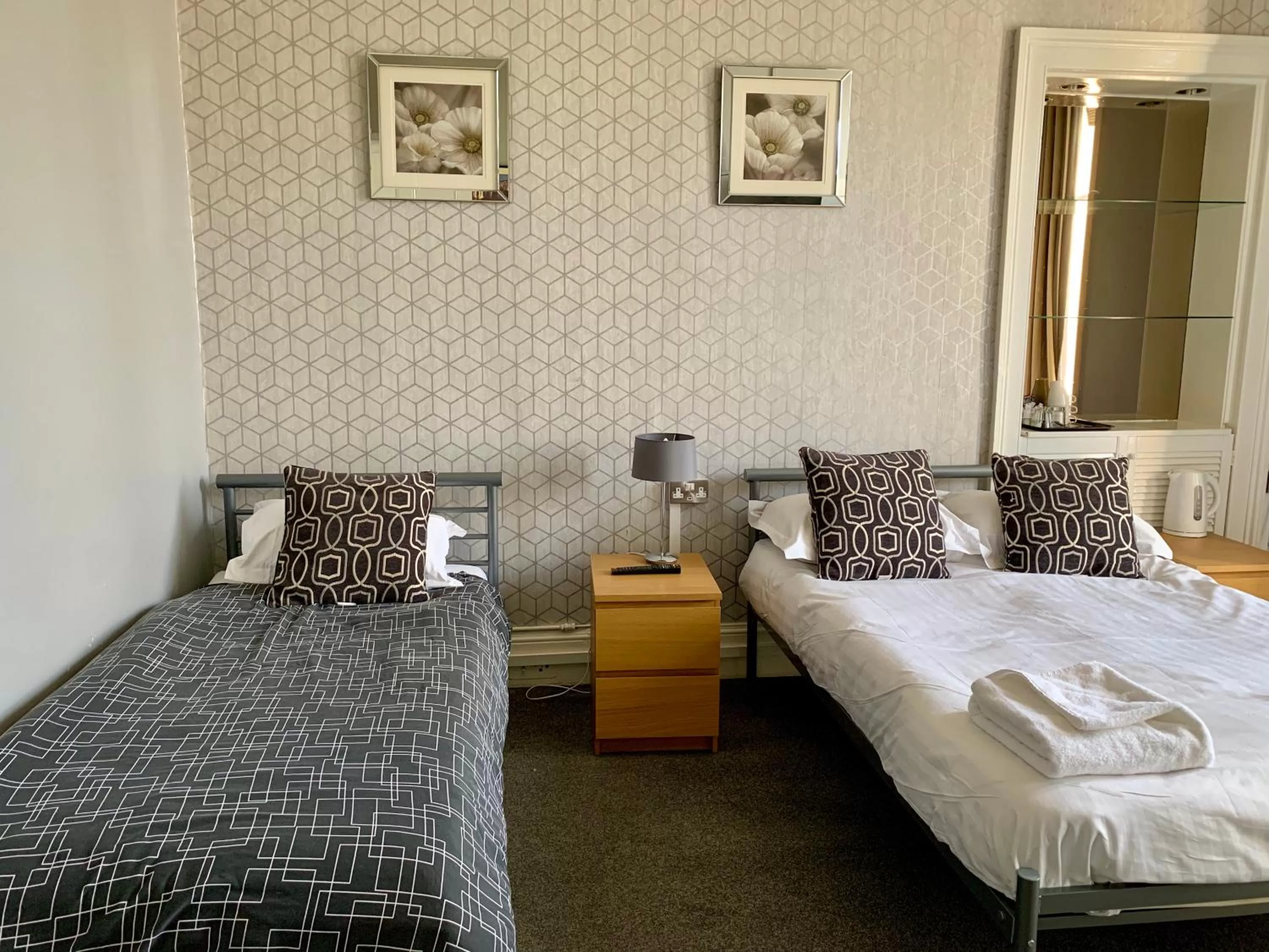 Bedroom, Bed in Northumberland Hotel