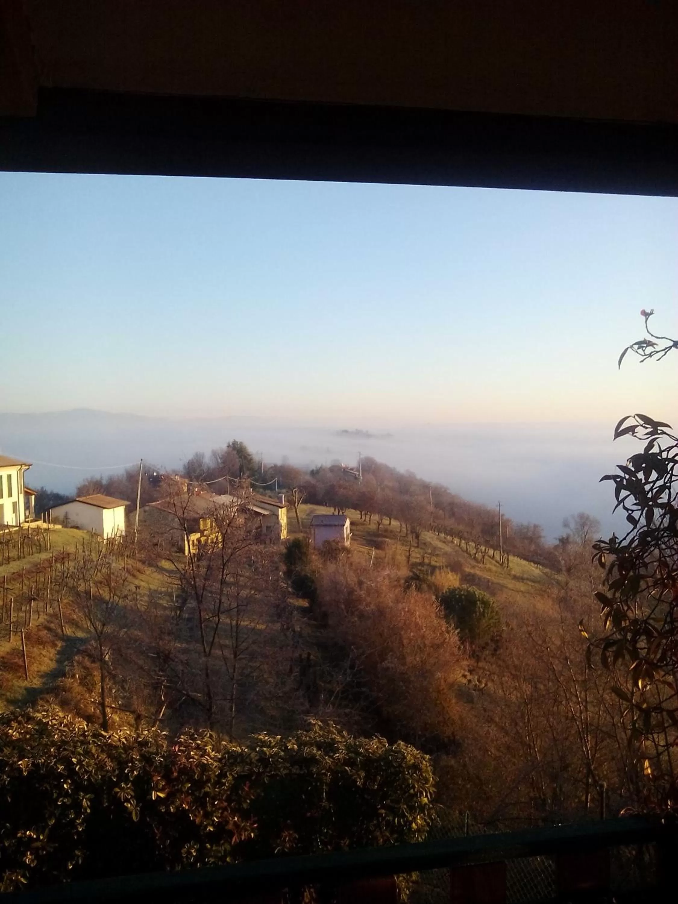 Mountain view in B&B Il Suono del Bosco