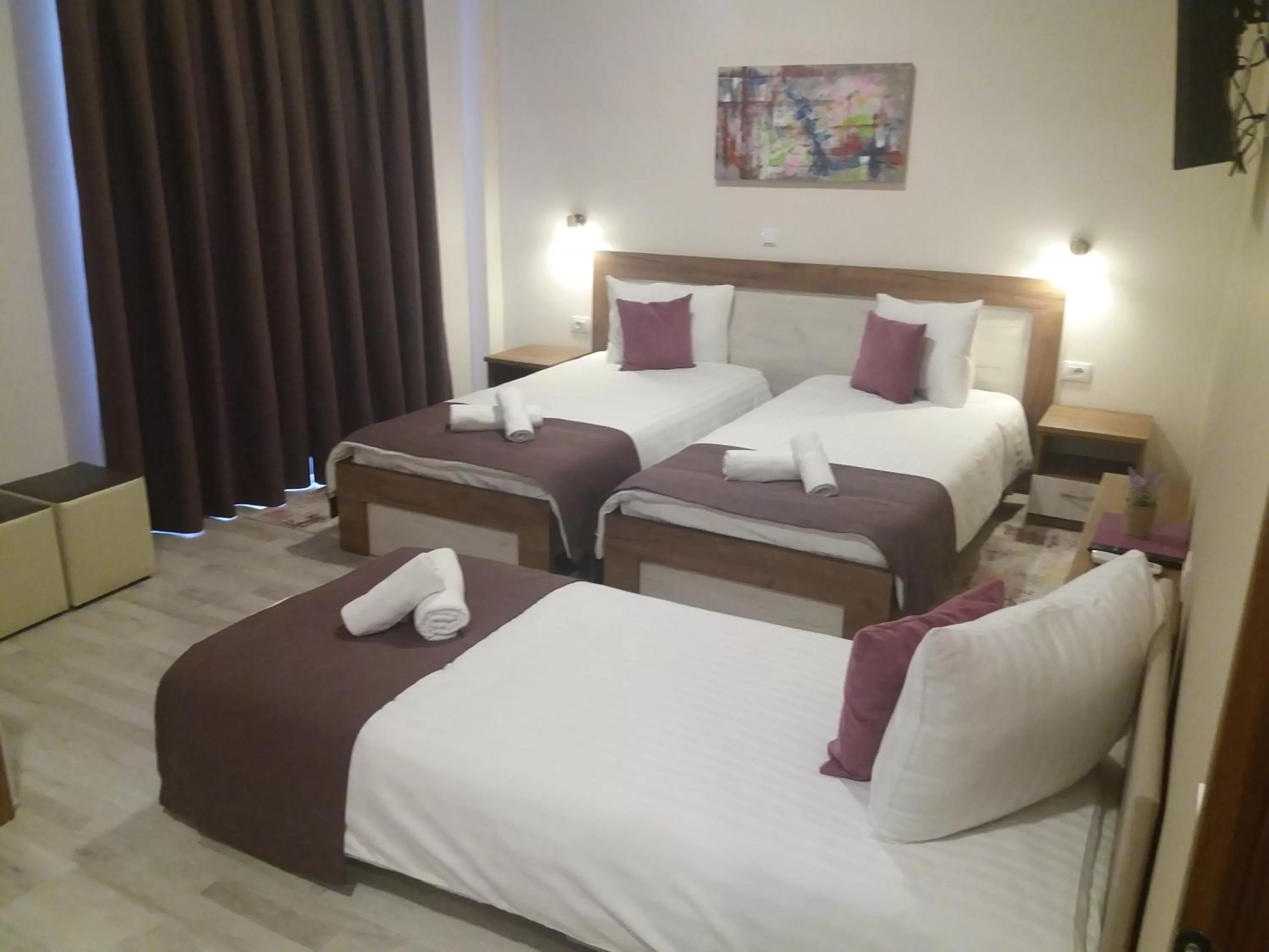 Bed in Boulevard Apartments