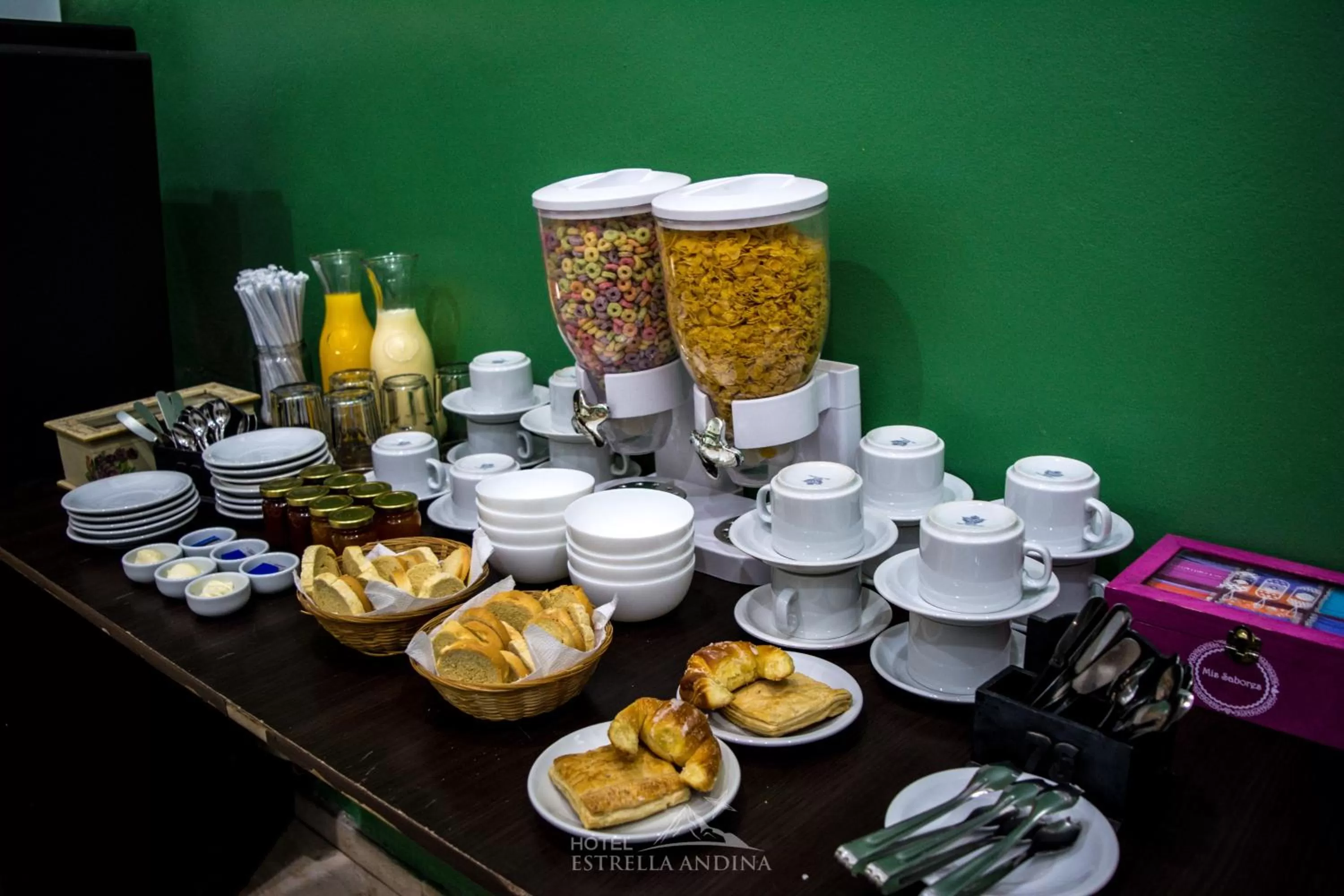 Breakfast in Hotel Estrella Andina