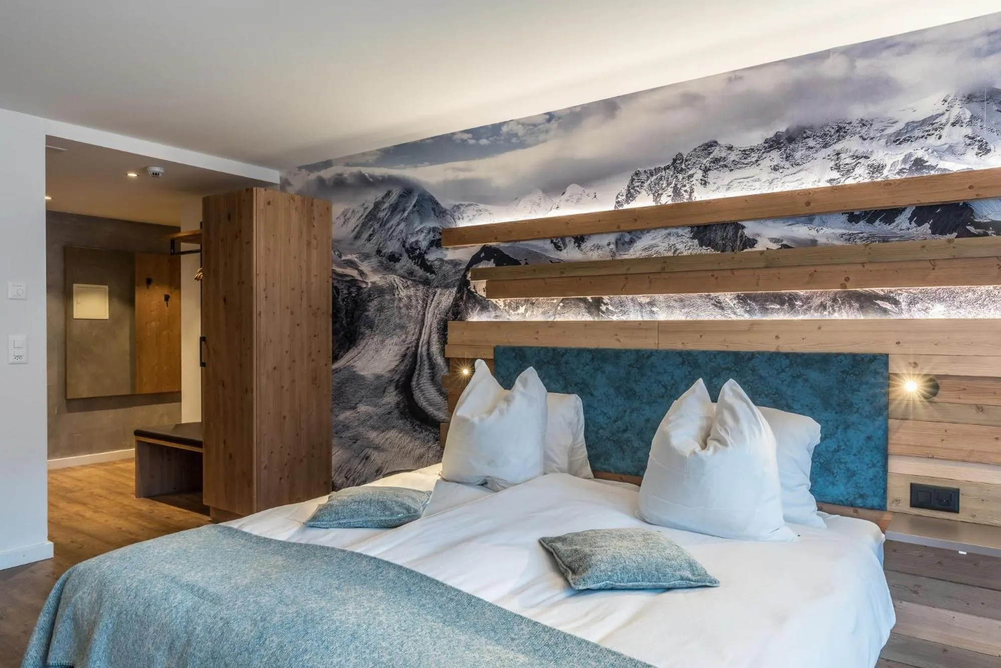 Bed in Hotel Hemizeus & Iremia Spa