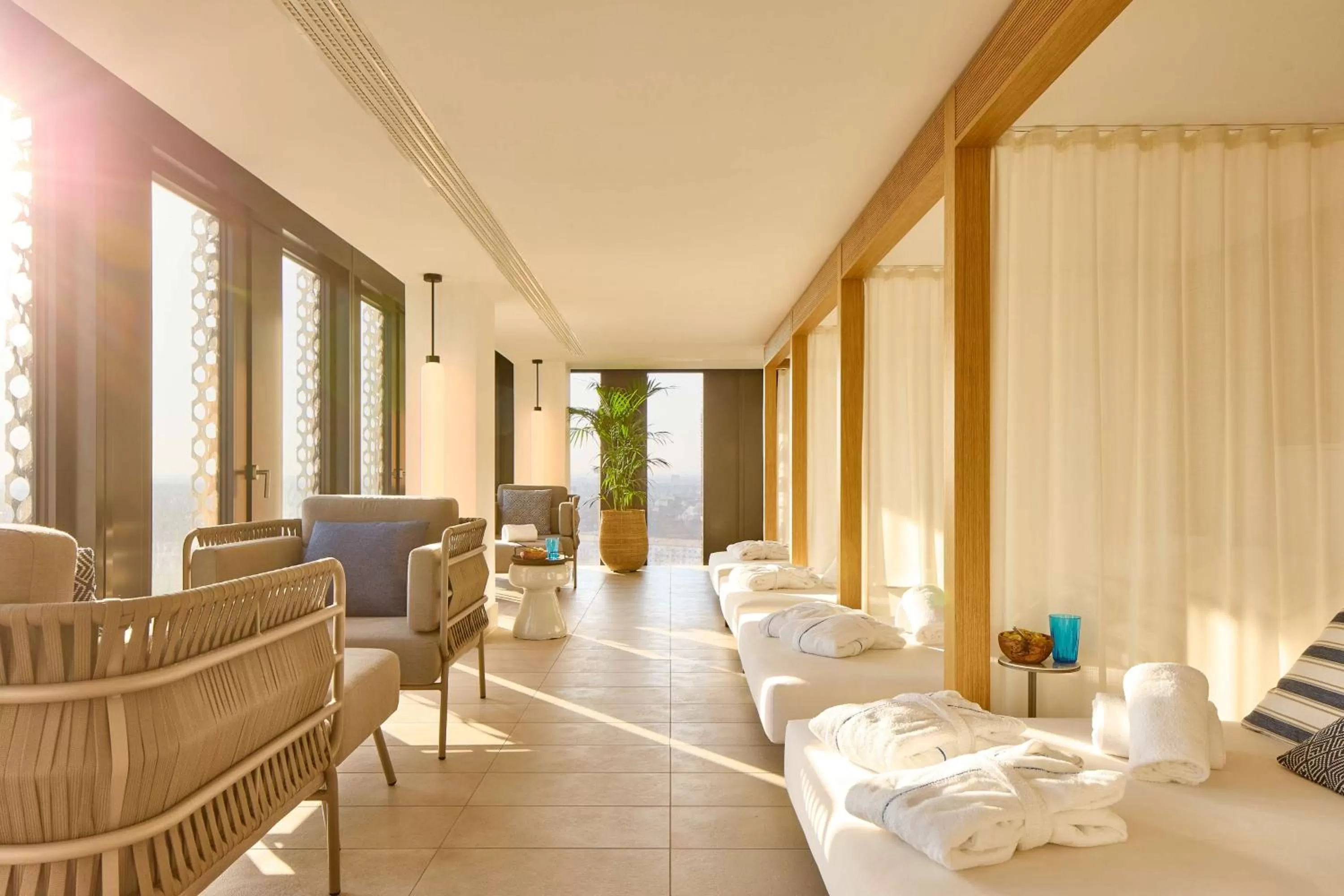 Pool view in Adina Apartment Hotel Munich