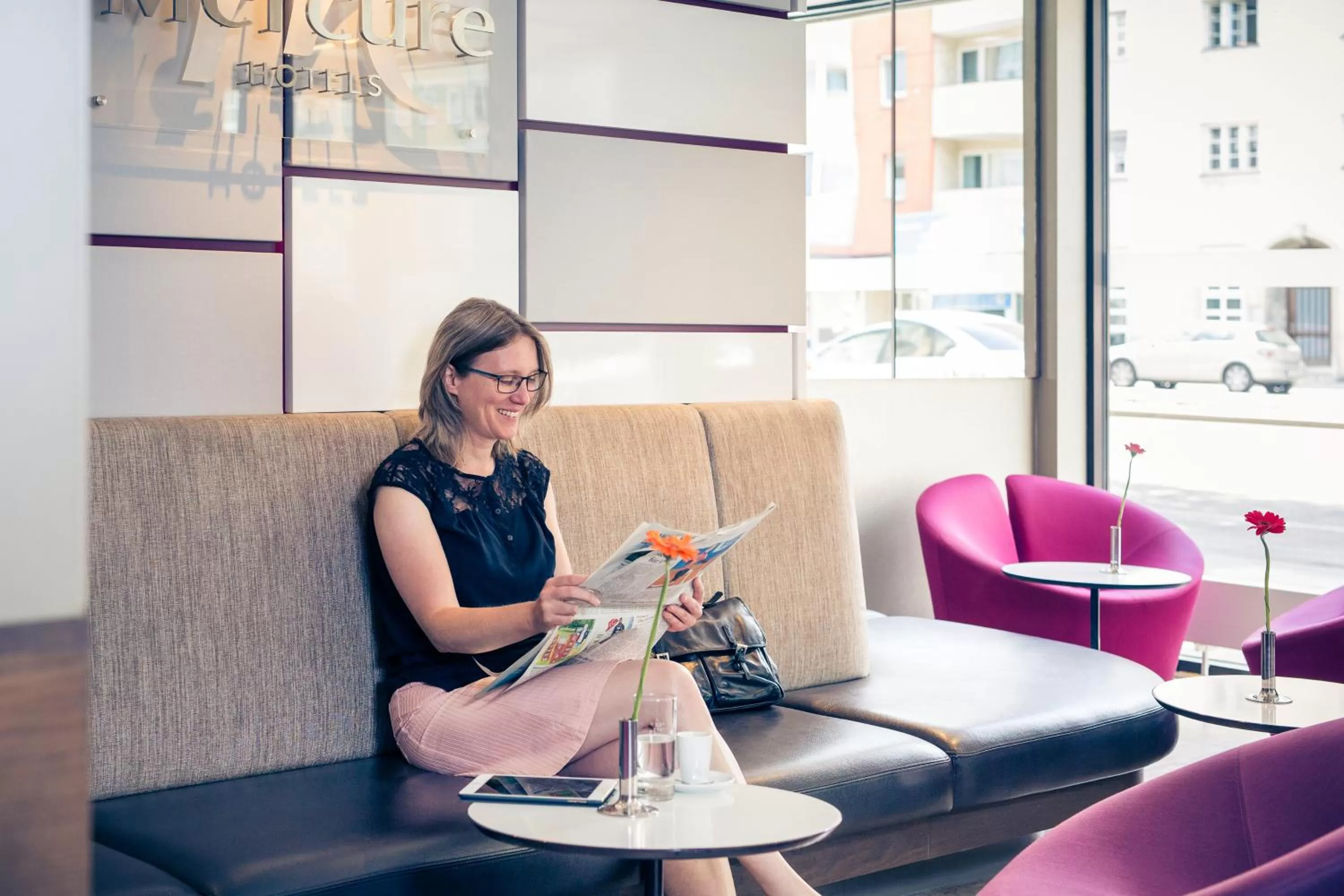 Lobby or reception in Mercure München City Schwabing