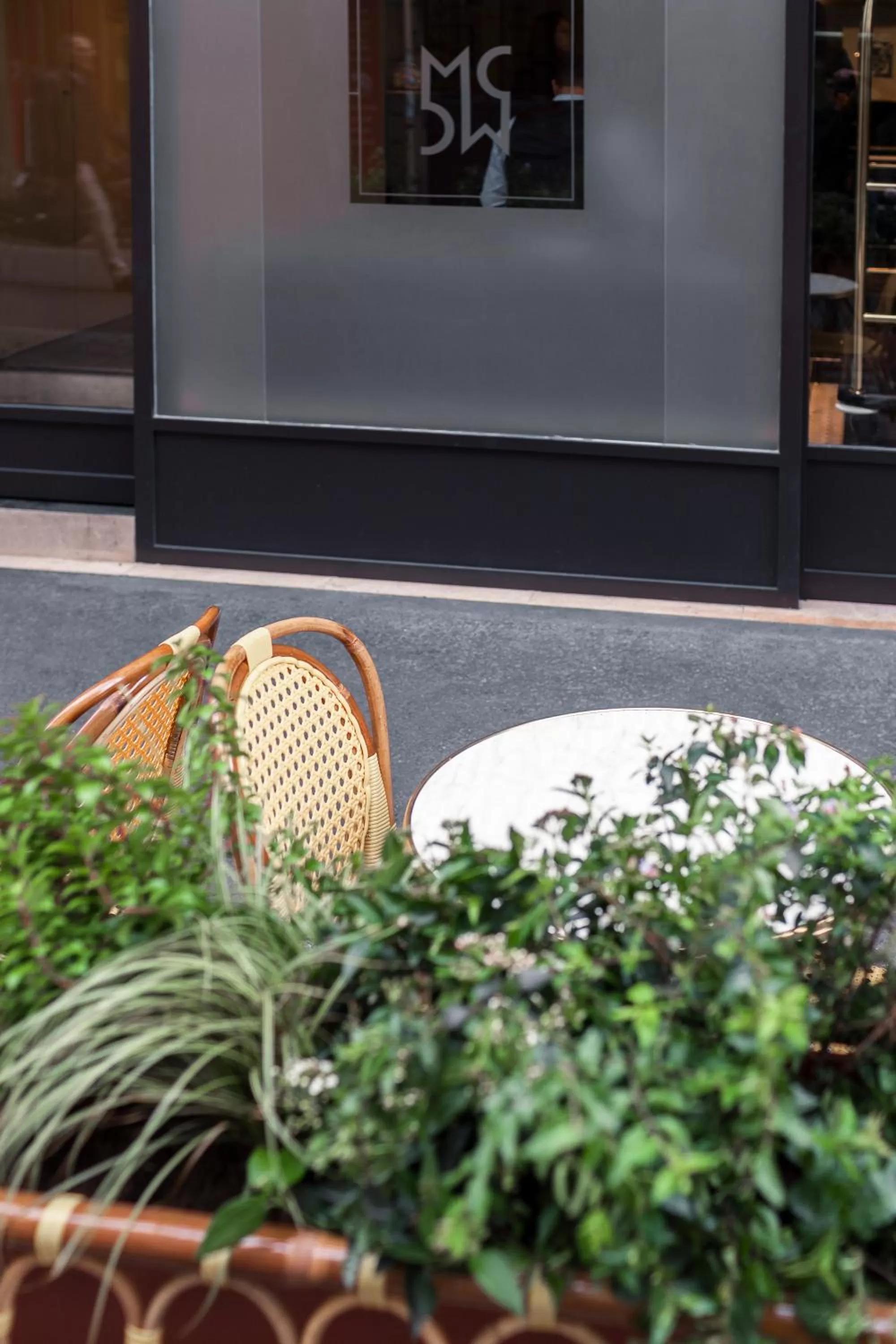 Patio in Monsieur Cadet Hotel & Spa