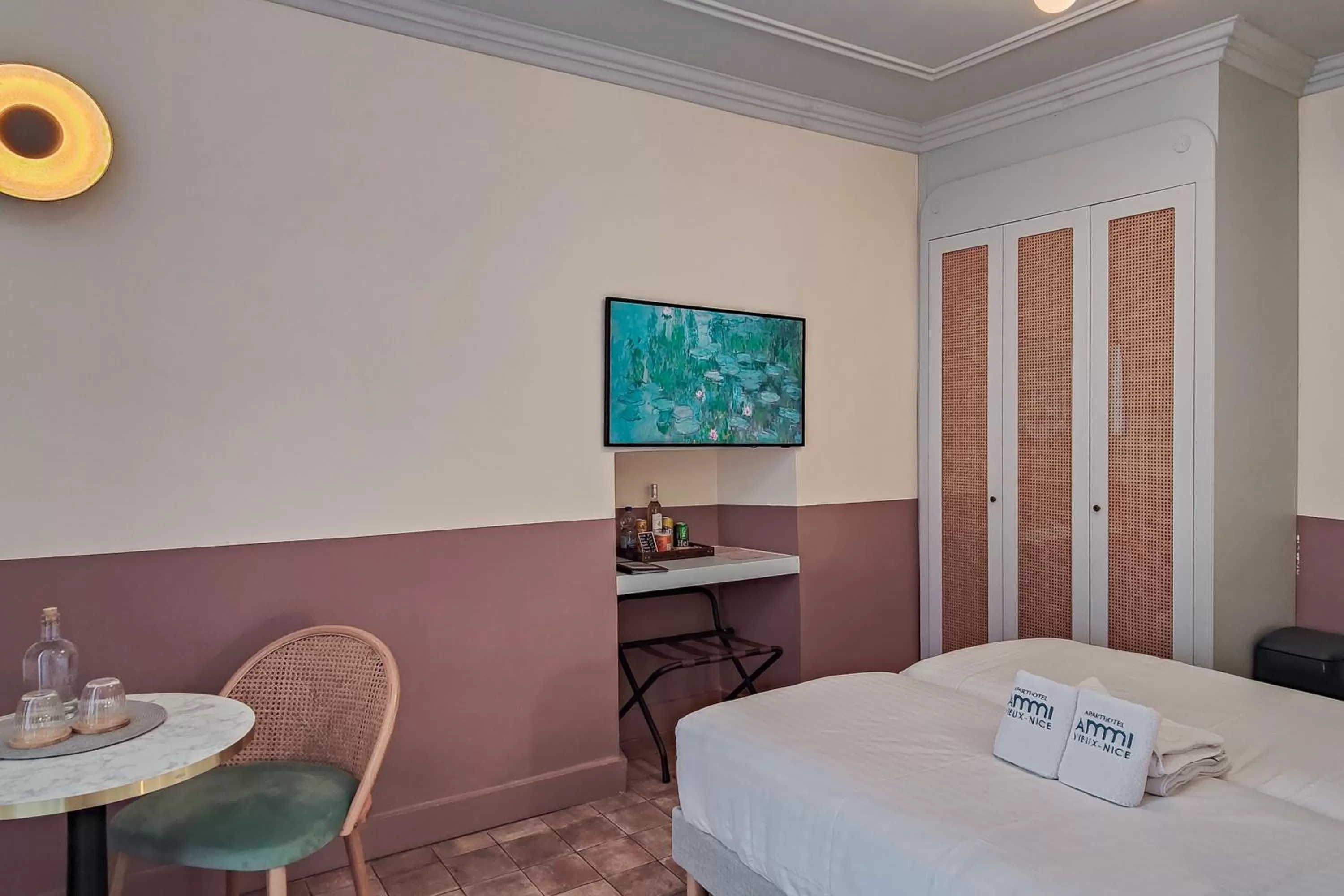 Photo of the whole room, Bed in Hotel Aparthotel AMMI Vieux Nice