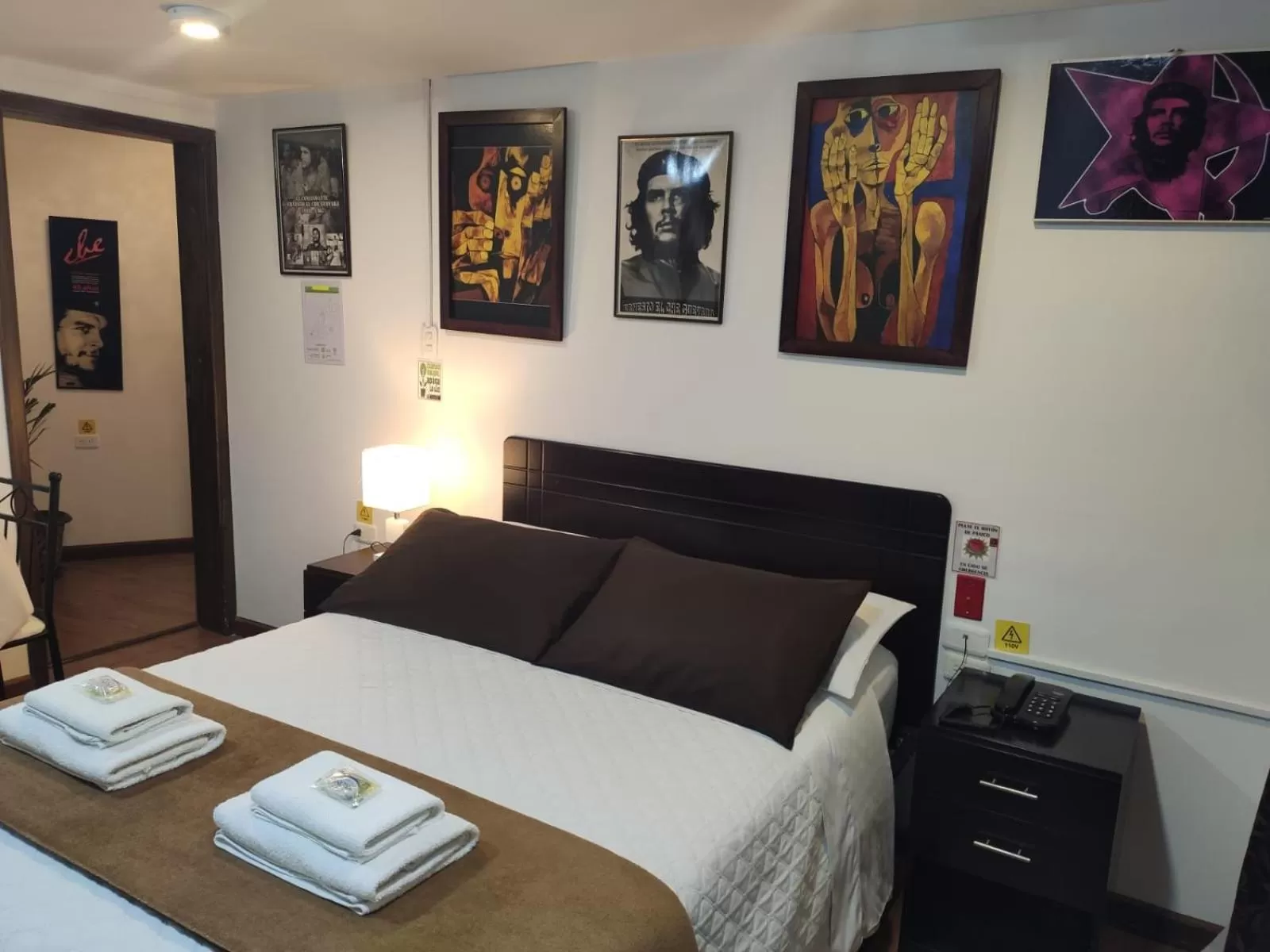 Bed in Hotel el Che No apto para corruptos