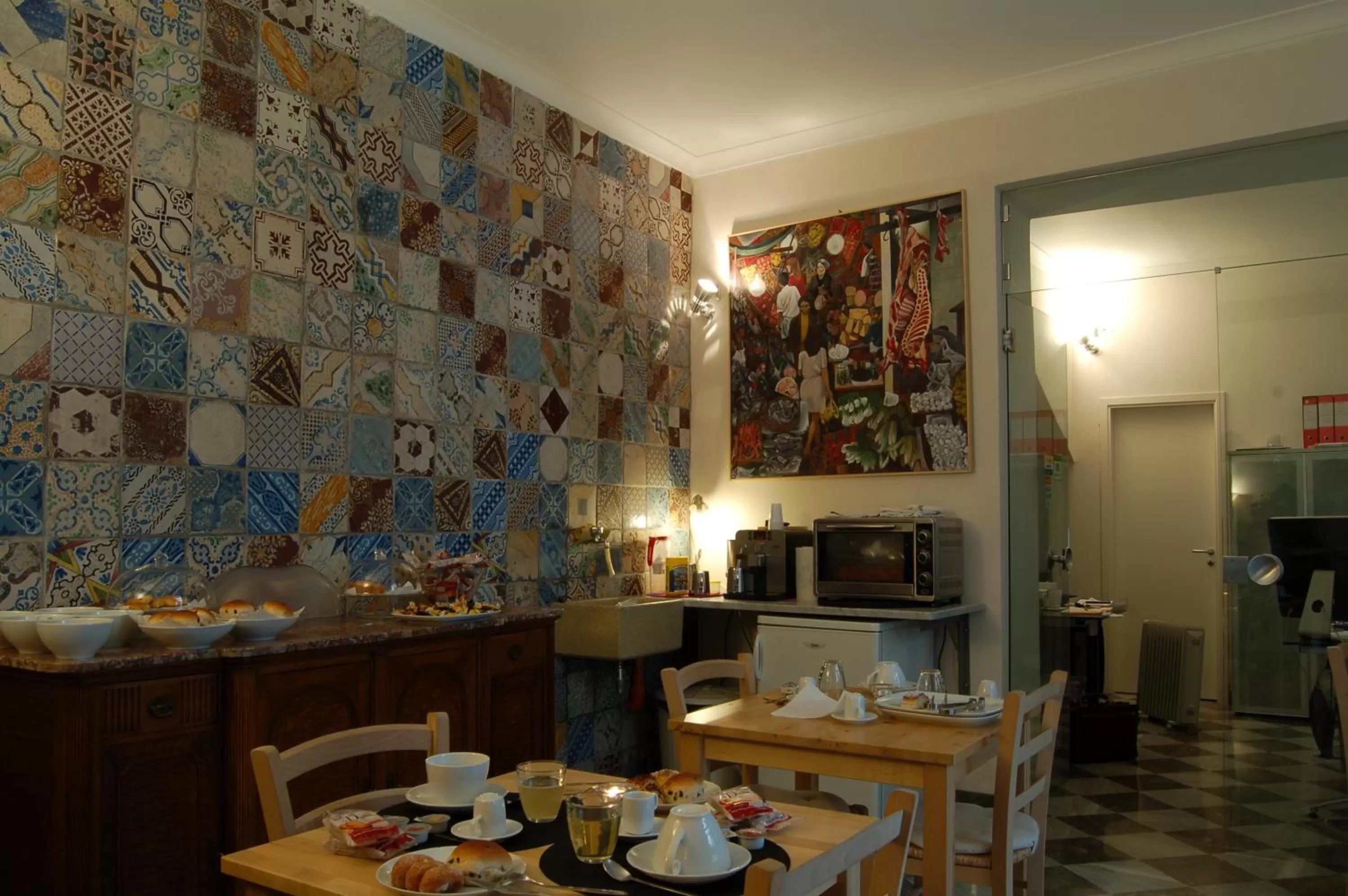 Restaurant/places to eat in Federico Secondo B&B