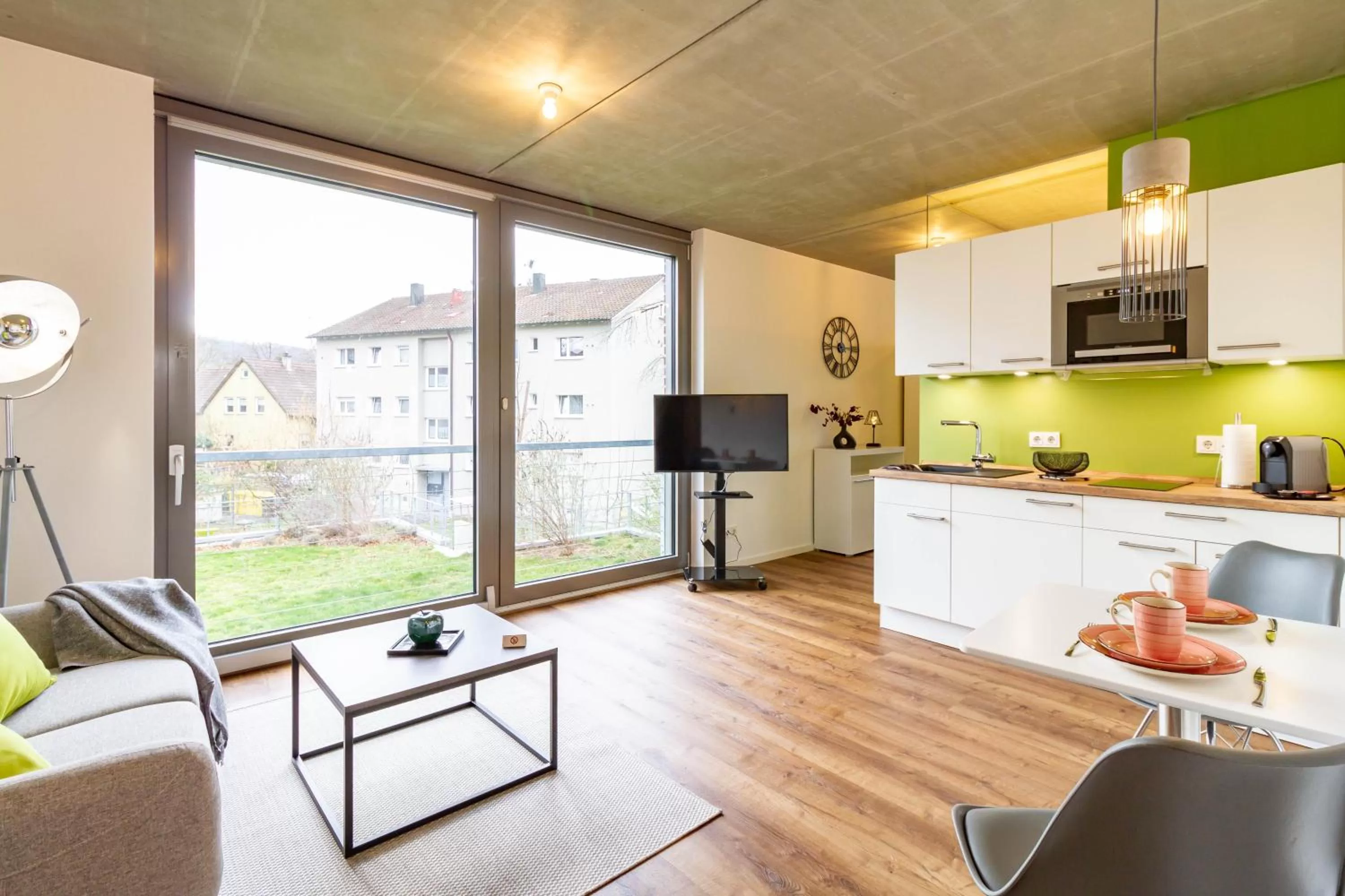 Living room in Gohlke L.O.F.T. Apartments