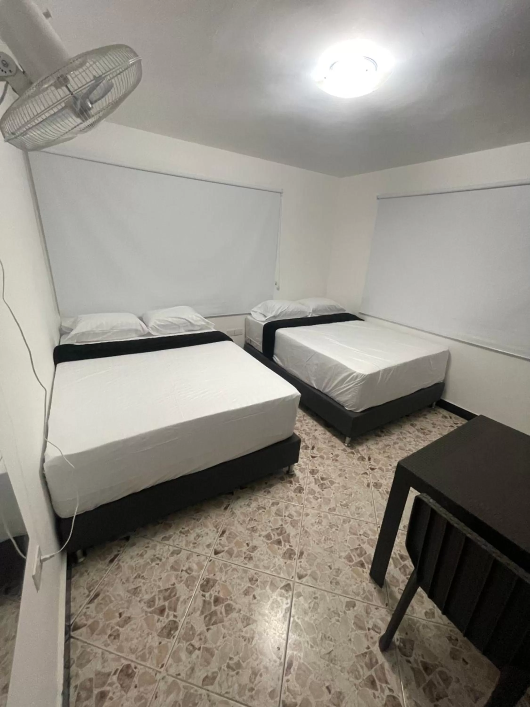 Bed in Hotel De León Estadio