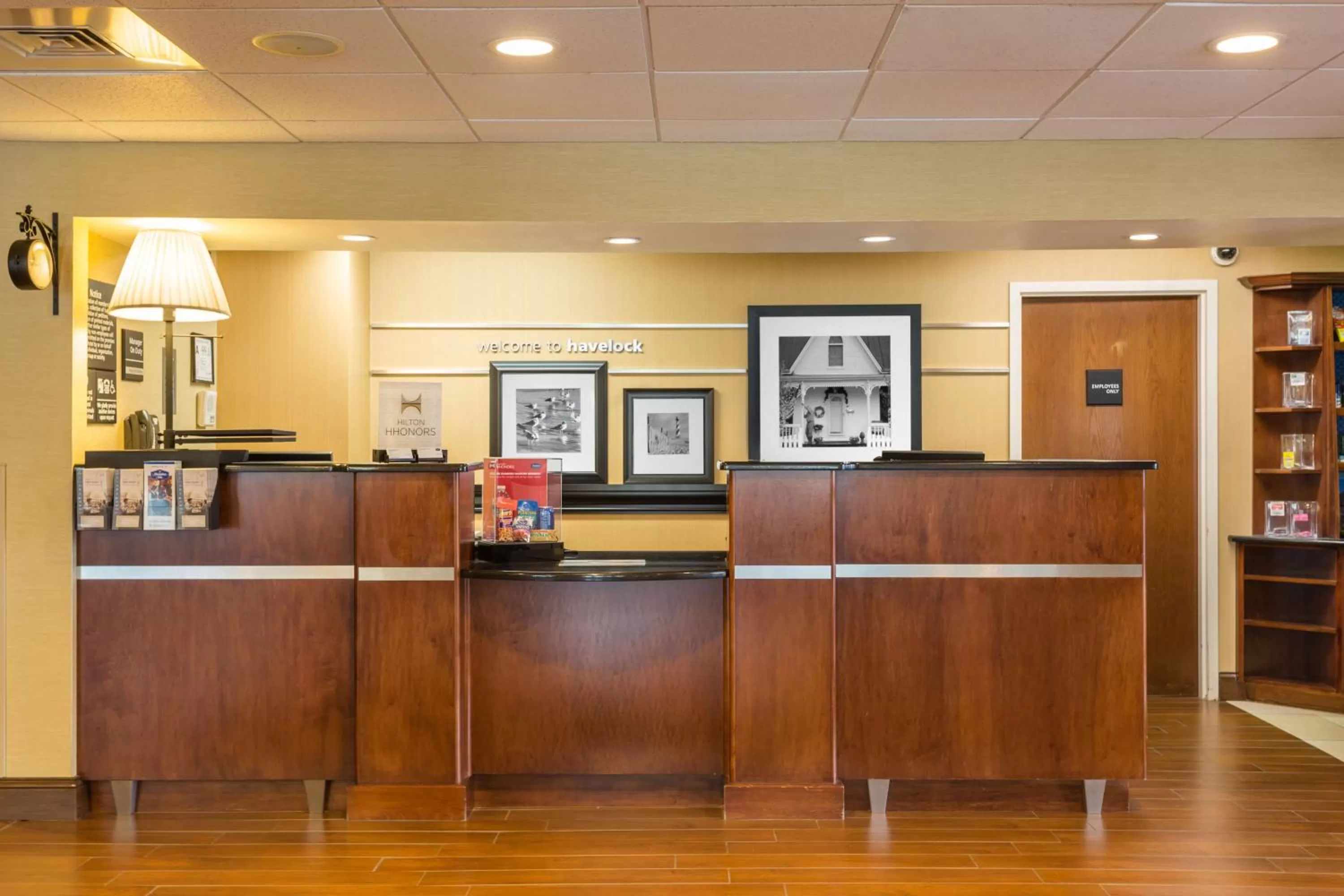 Lobby or reception in Hampton Inn Havelock