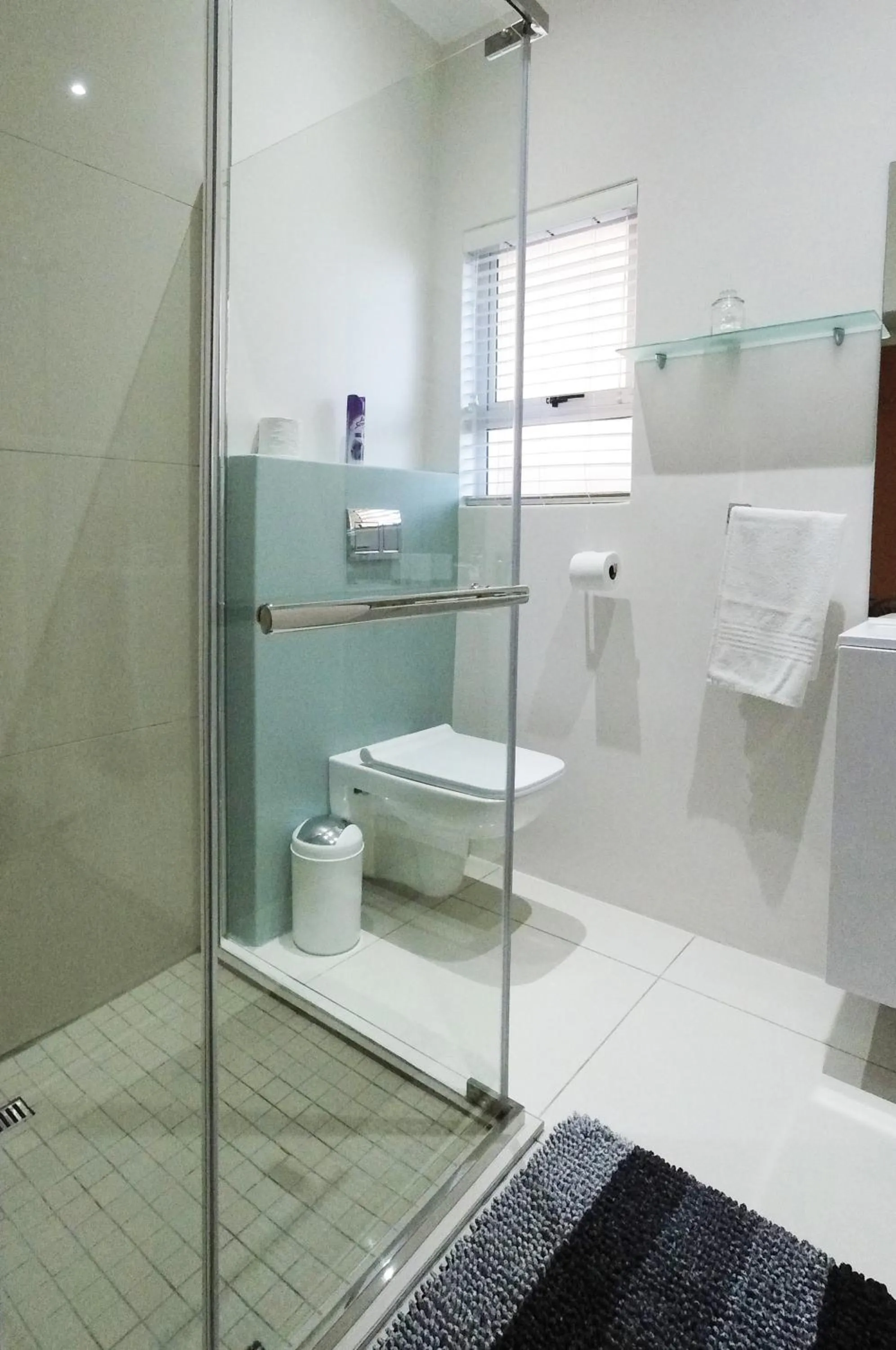 Shower in Dolphin Inn Guesthouse