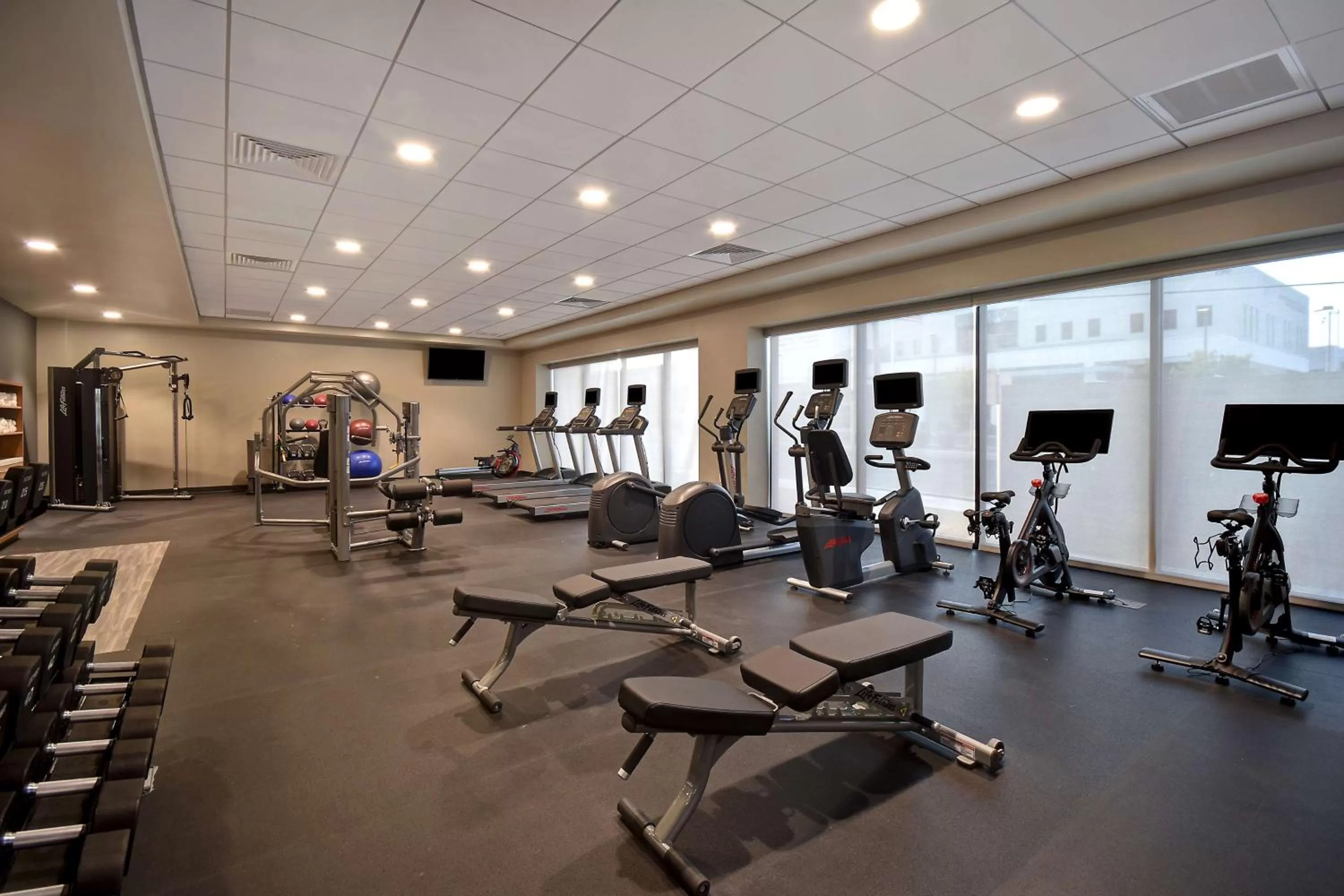 Fitness centre/facilities in Home2 Suites by Hilton Las Vegas Convention Center - No Resort Fee