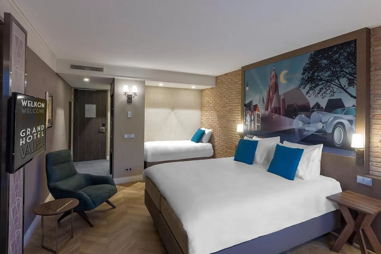 Bed in Grand Hotel Valies