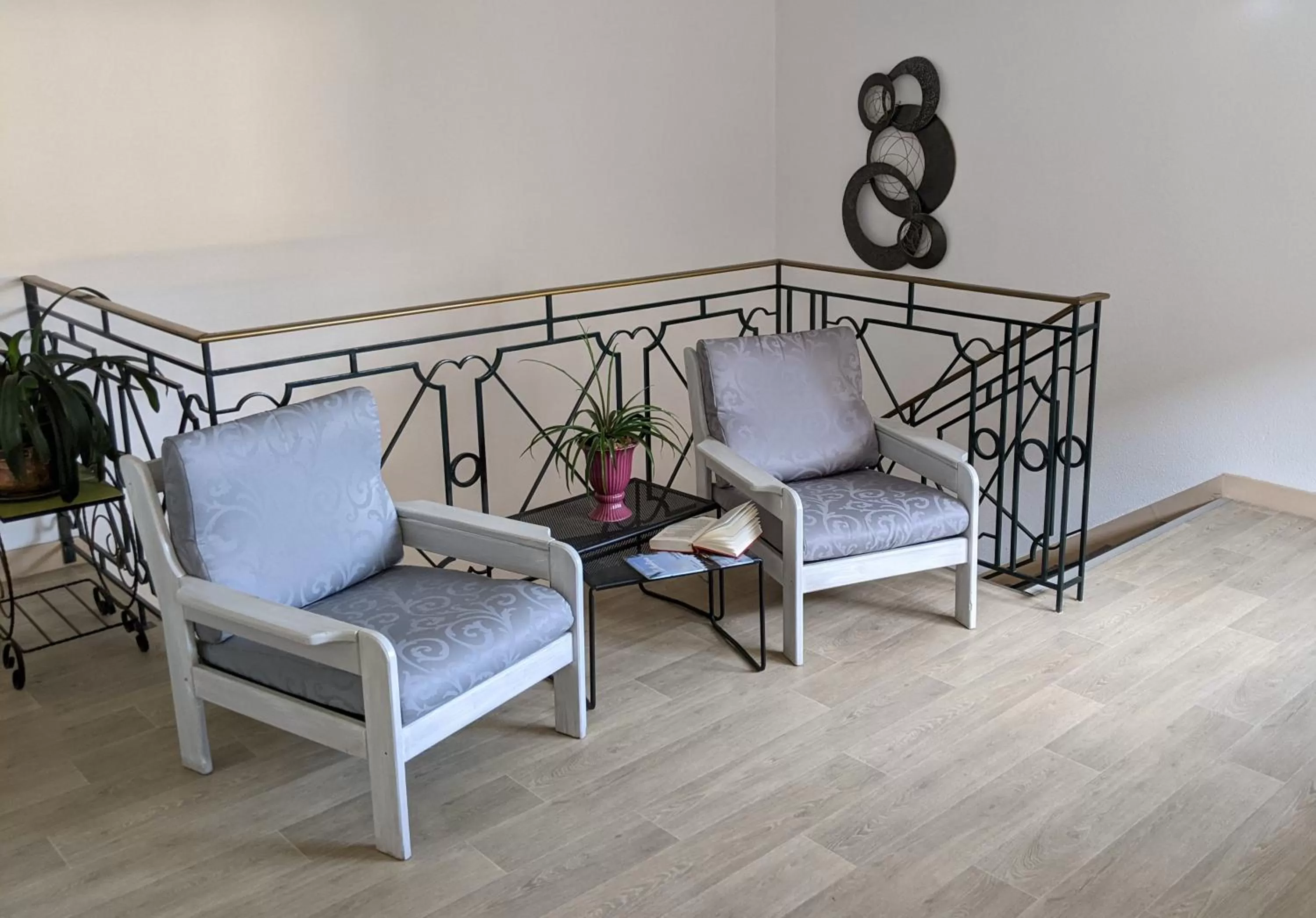 Living room in Hôtel Studios Les Acacias