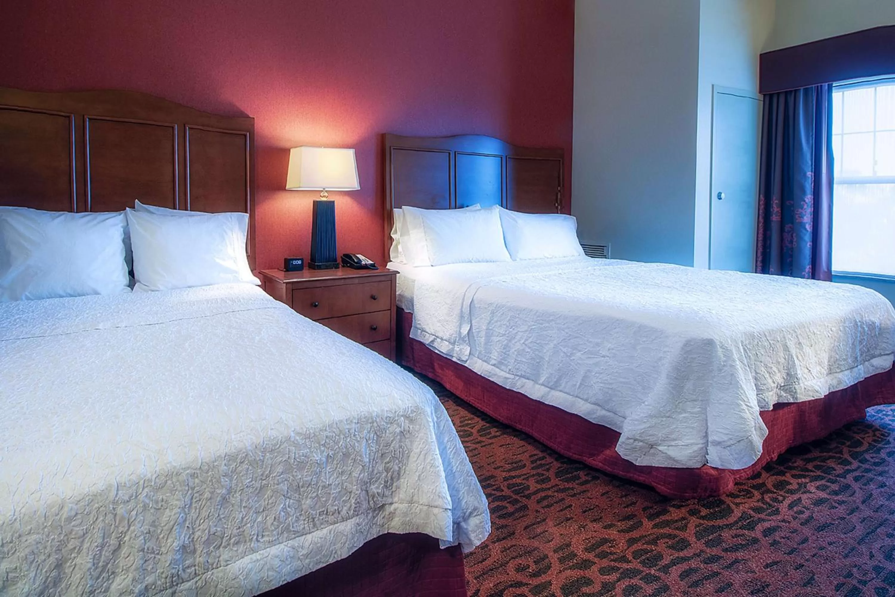 Bed in Hampton Inn Oxford/Miami University Area