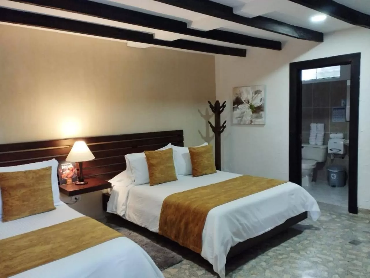 Bed in Hotel Vísperas