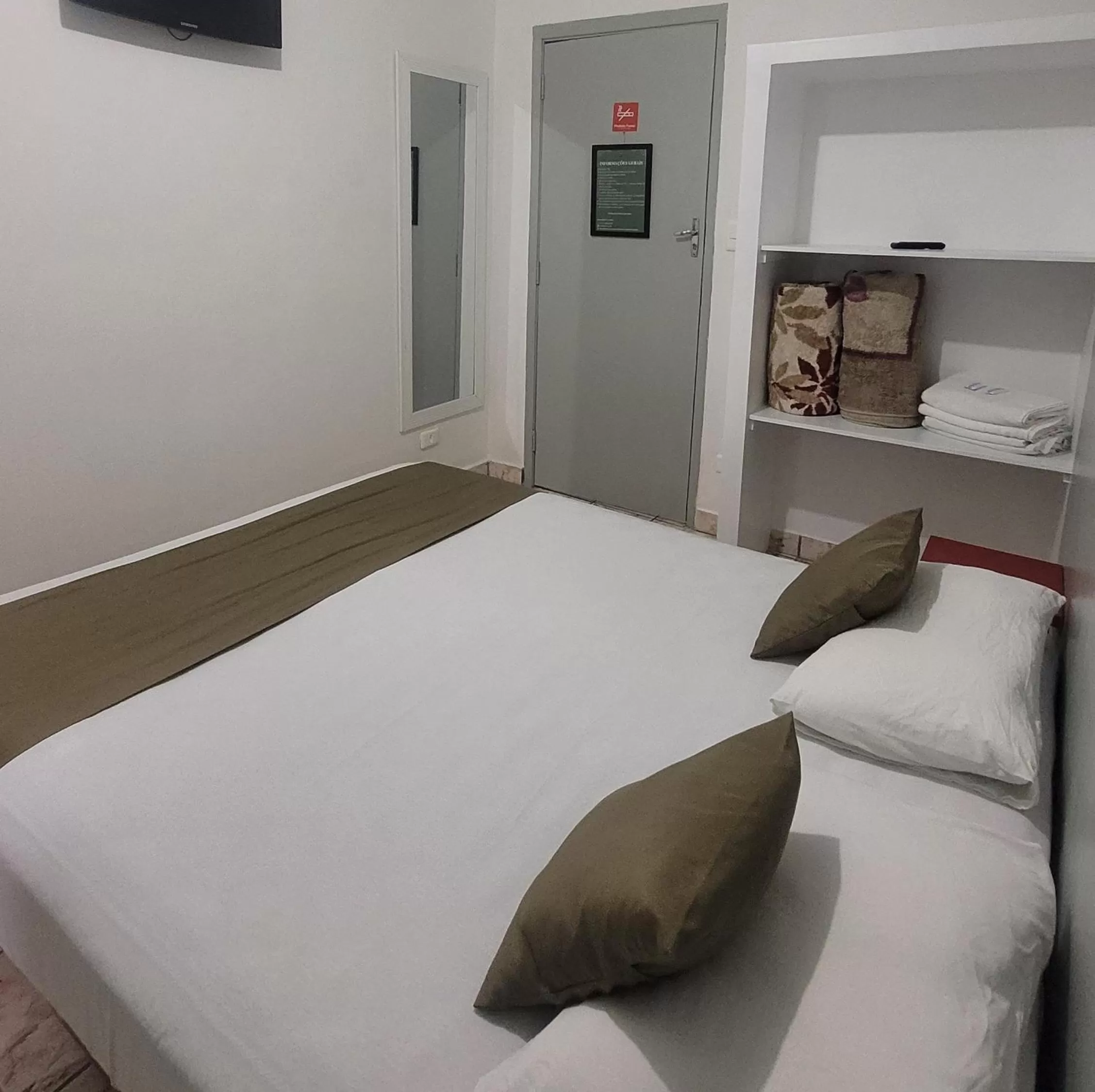 Bed in Hotel Dona Lú