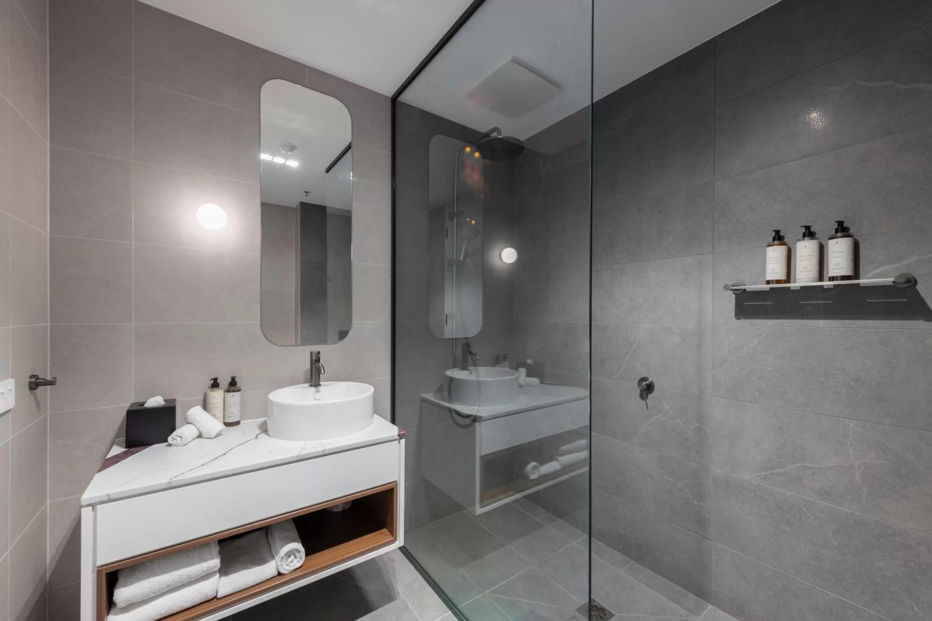 Bathroom in TRYP Adelaide by Wyndham