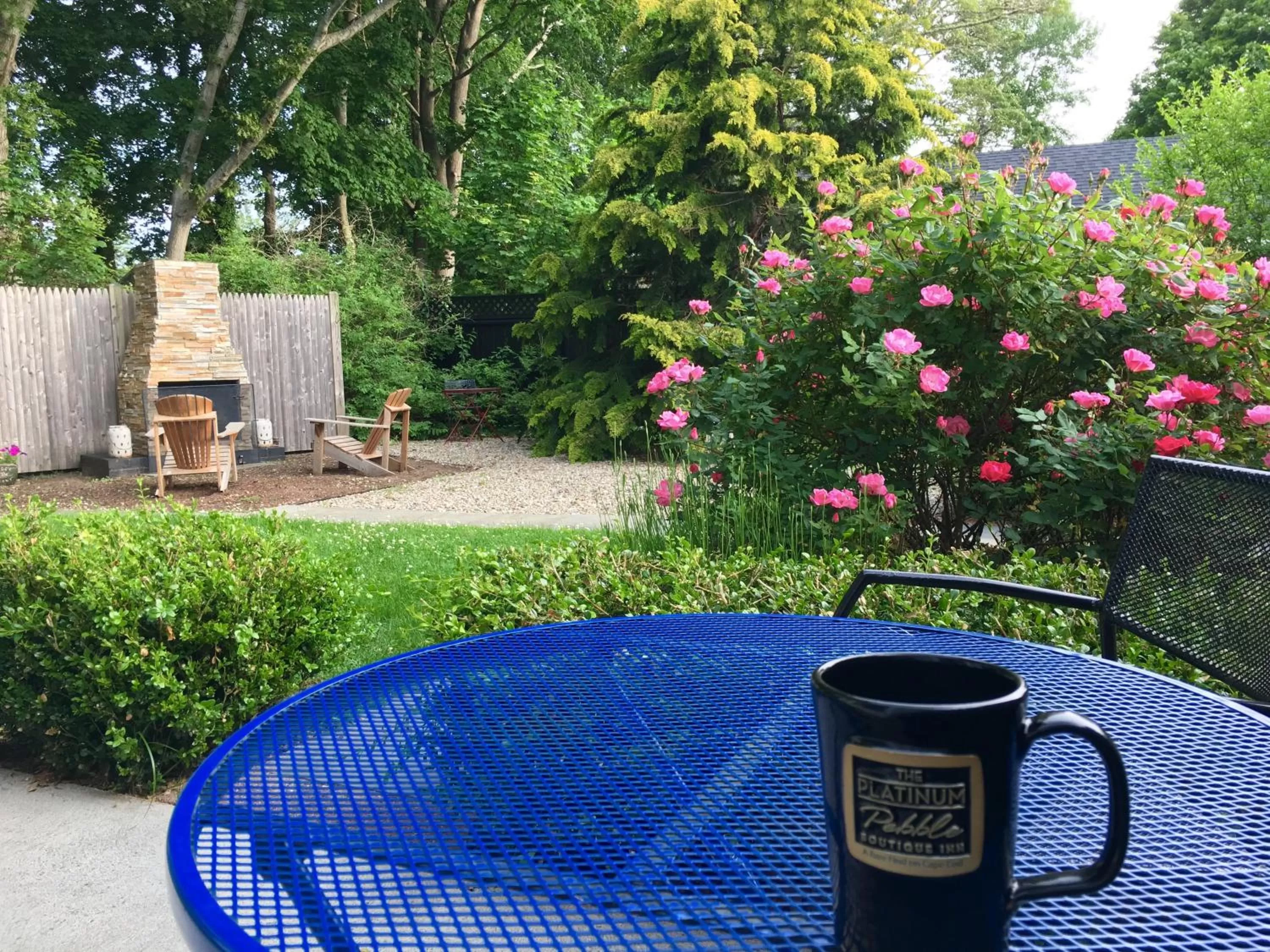 Patio in The Platinum Pebble Boutique Inn - Adults Only Property