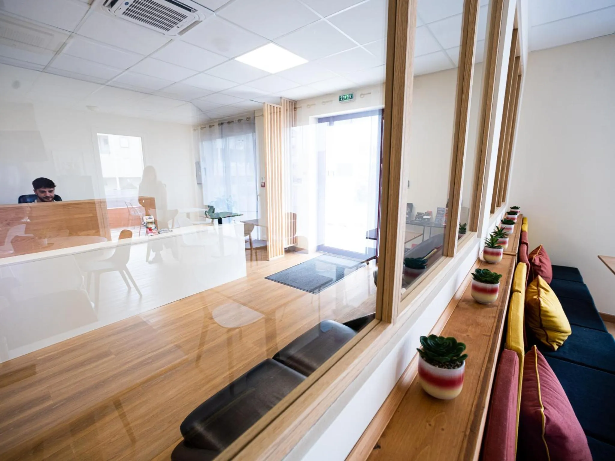Staff in Hotel Grand Cap Rooftop Pool