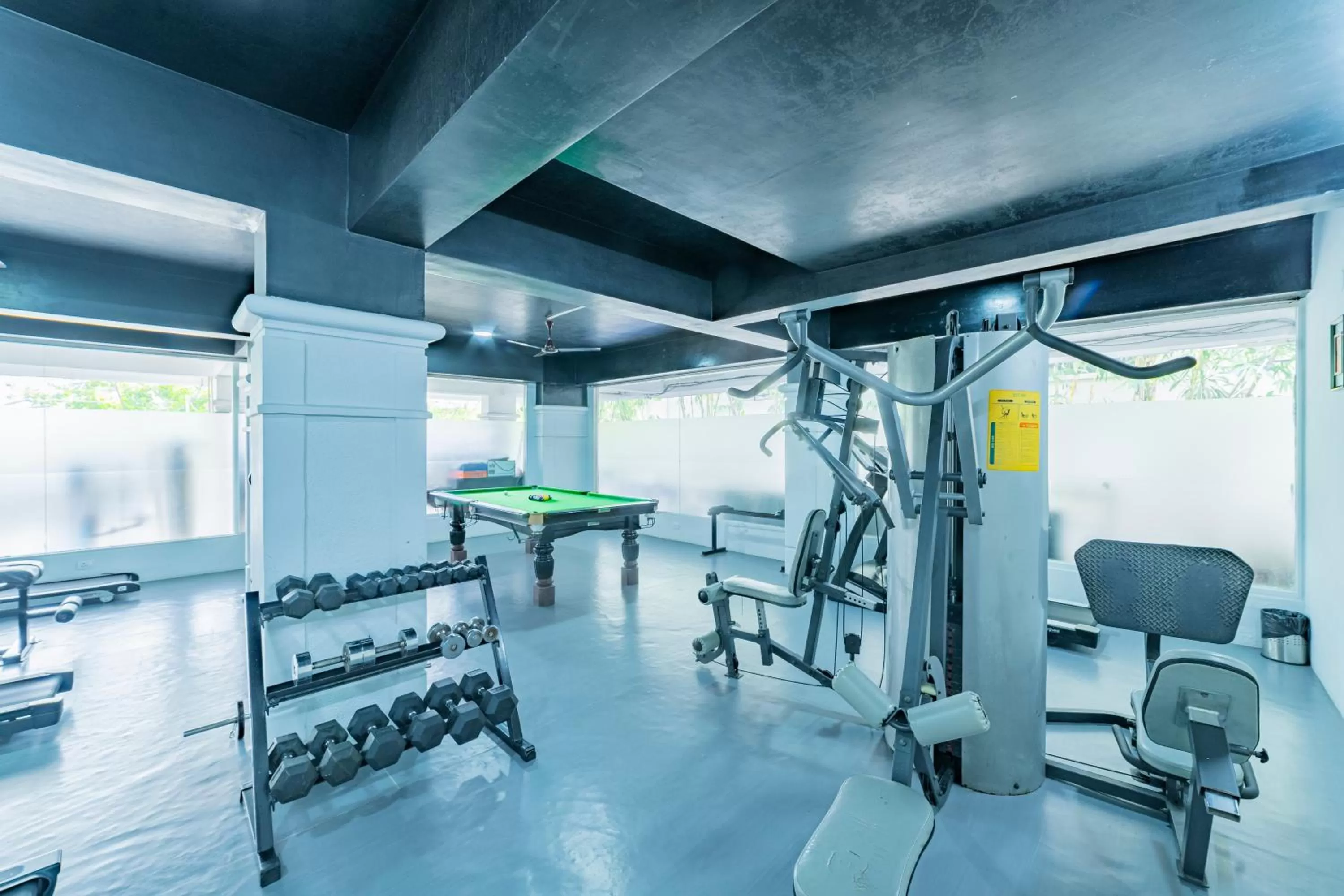 Fitness centre/facilities in Hotel Athome & Serviced Apartments by Deccan Serai Hotels