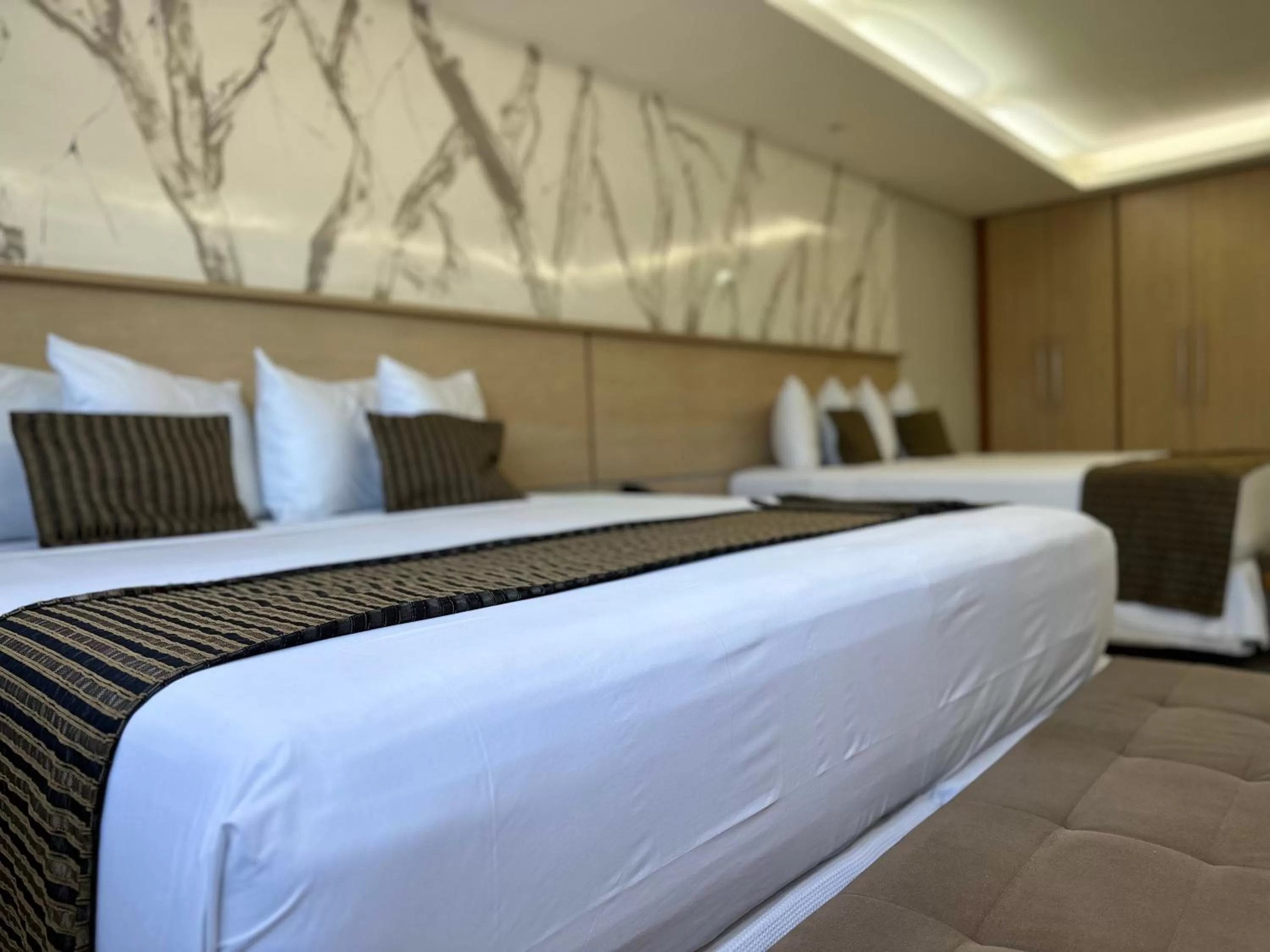 Bed in Atrium Confort Hotels