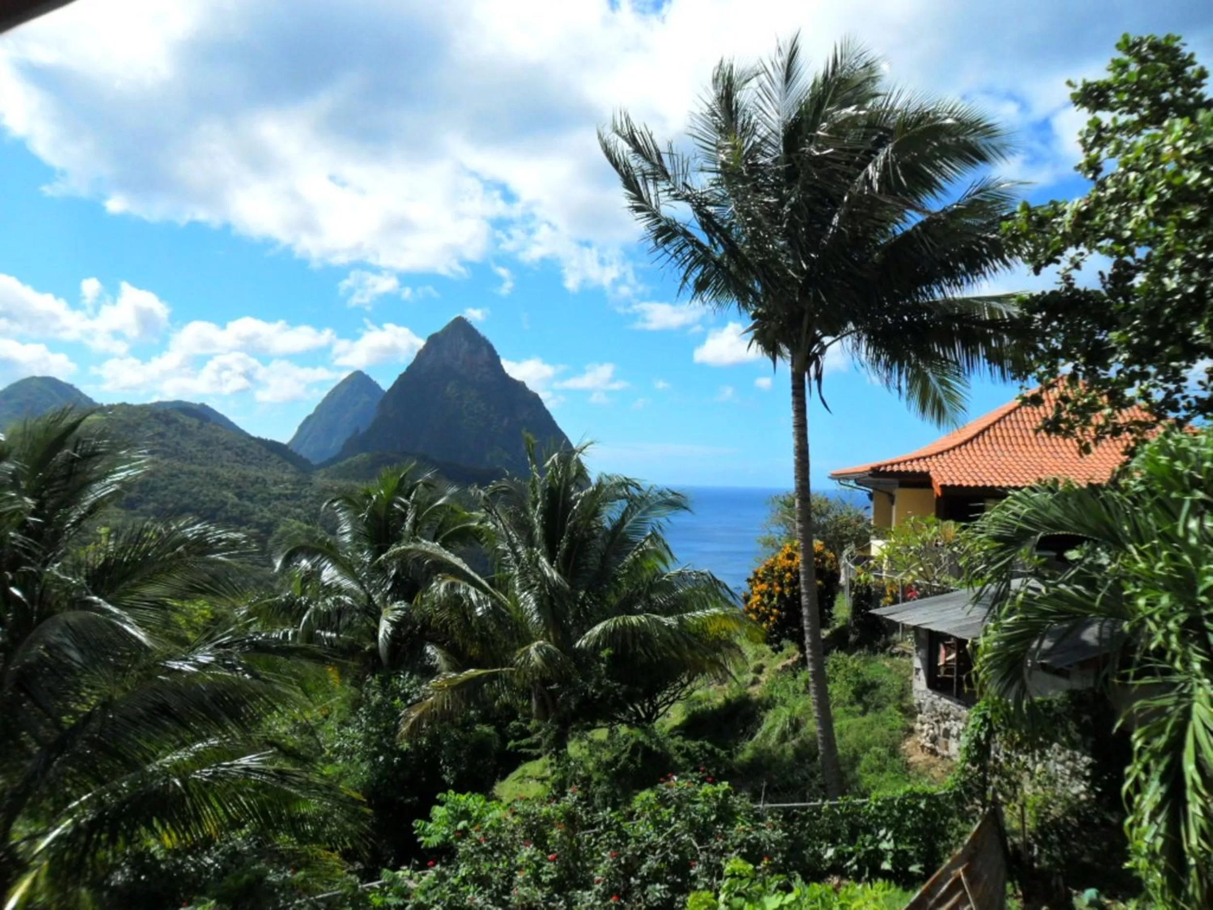 Garden in La Haut Resort
