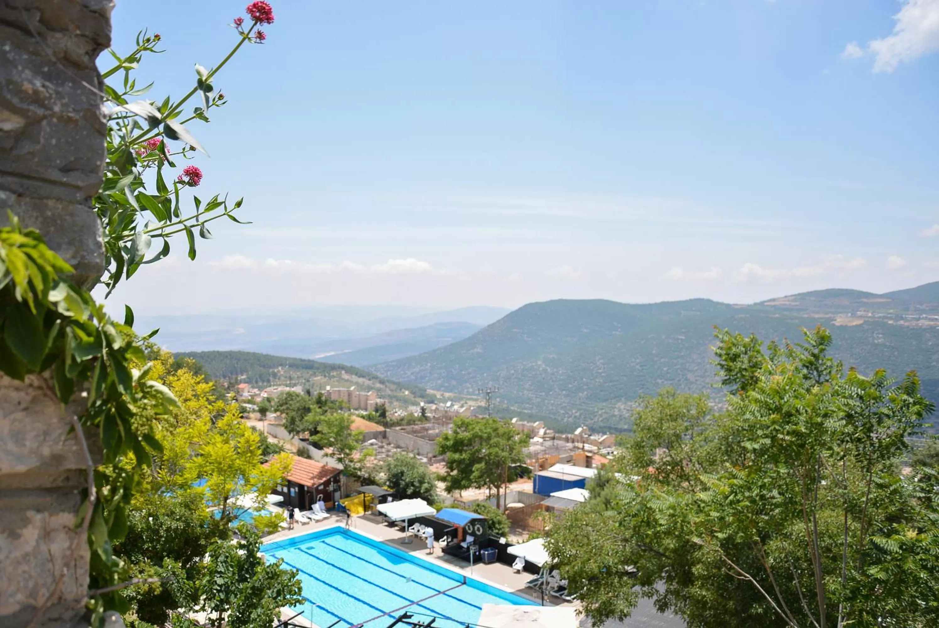 Swimming pool in Ruth Safed By Dan Hotels