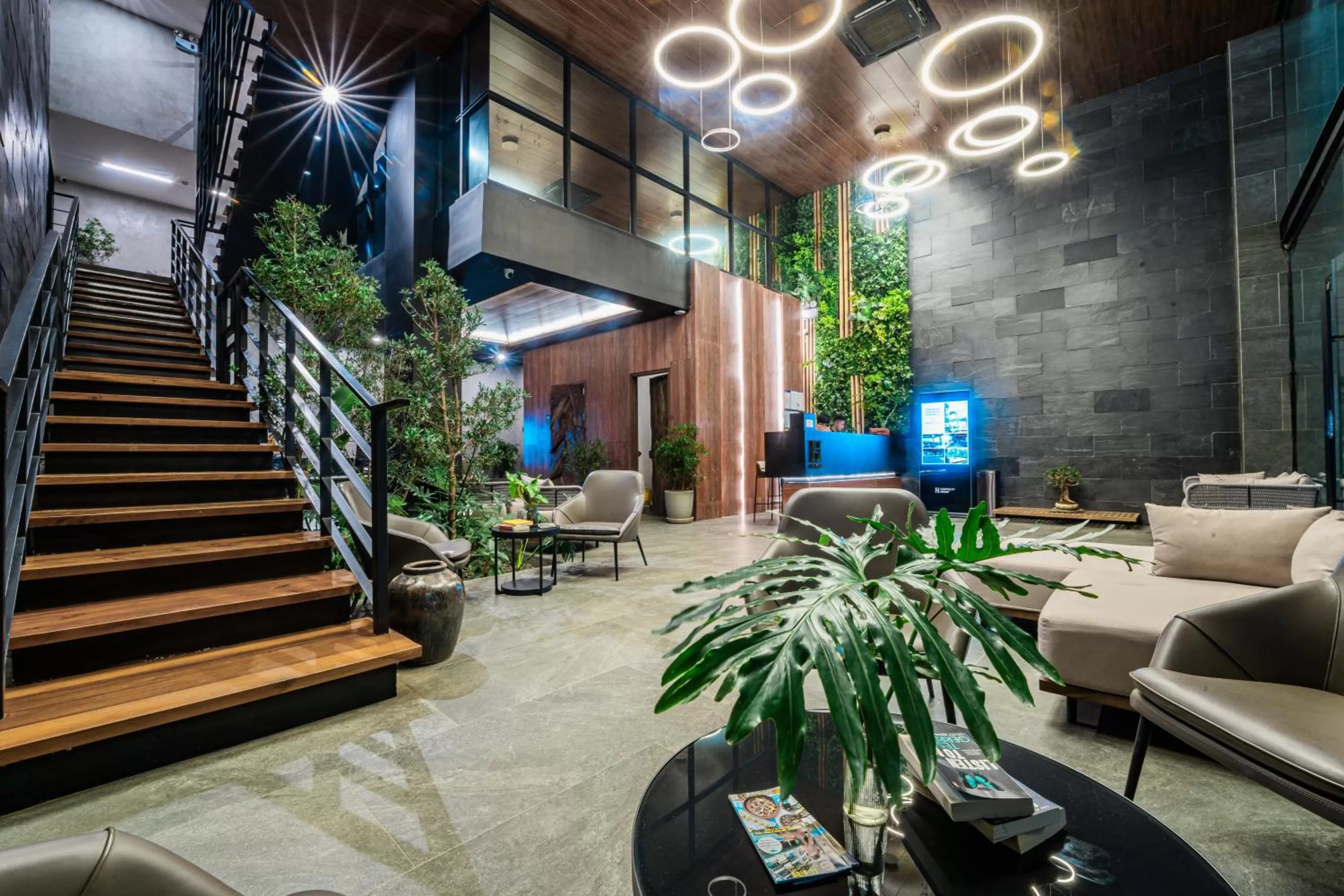 Lobby or reception in H Hotel El Nido - Vegan Friendly Hotel Managed by H Hospitality Group