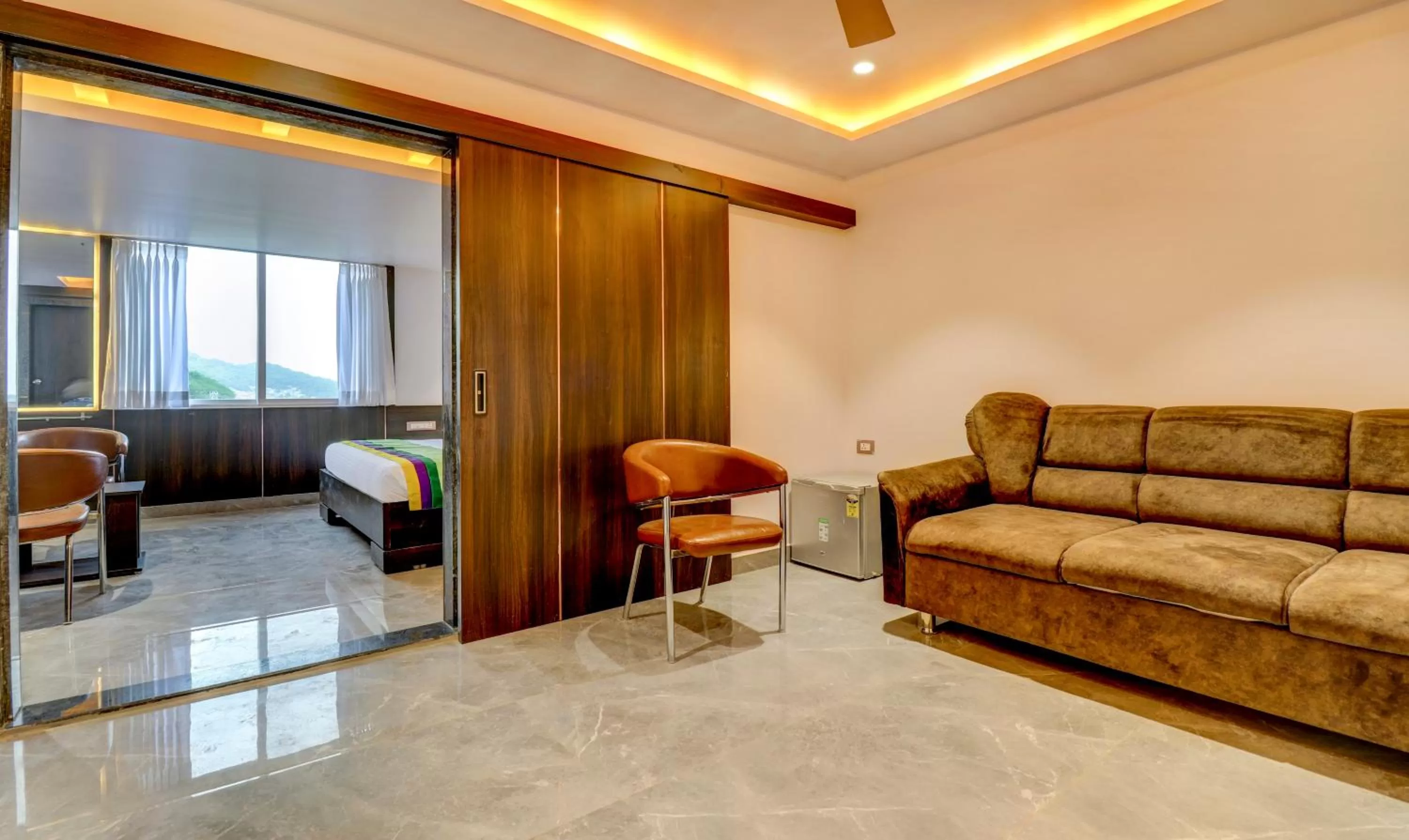 Seating Area in Treebo Trend Siesta Muralinagar