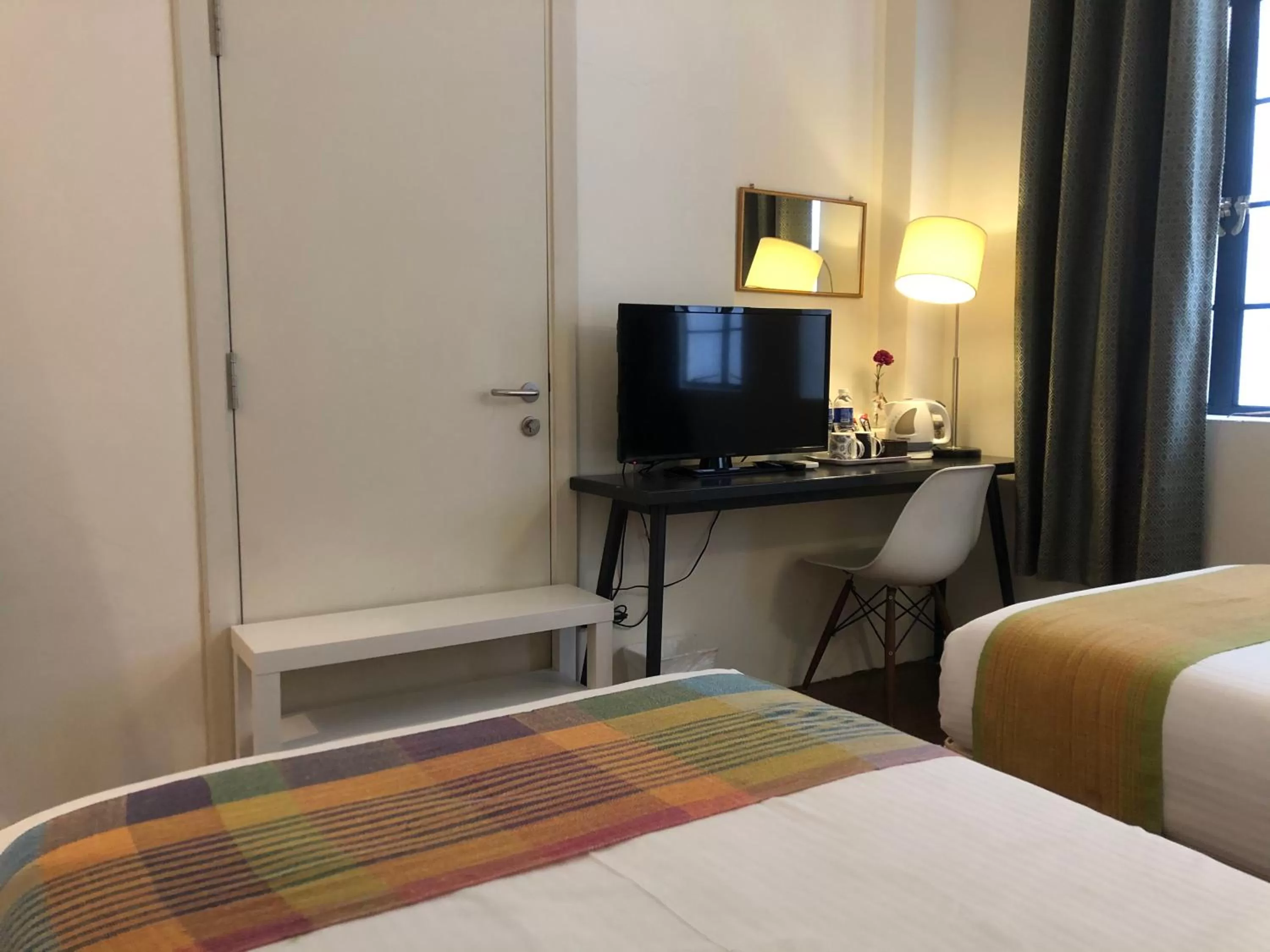 TV and multimedia, Bed in Spices Hotel