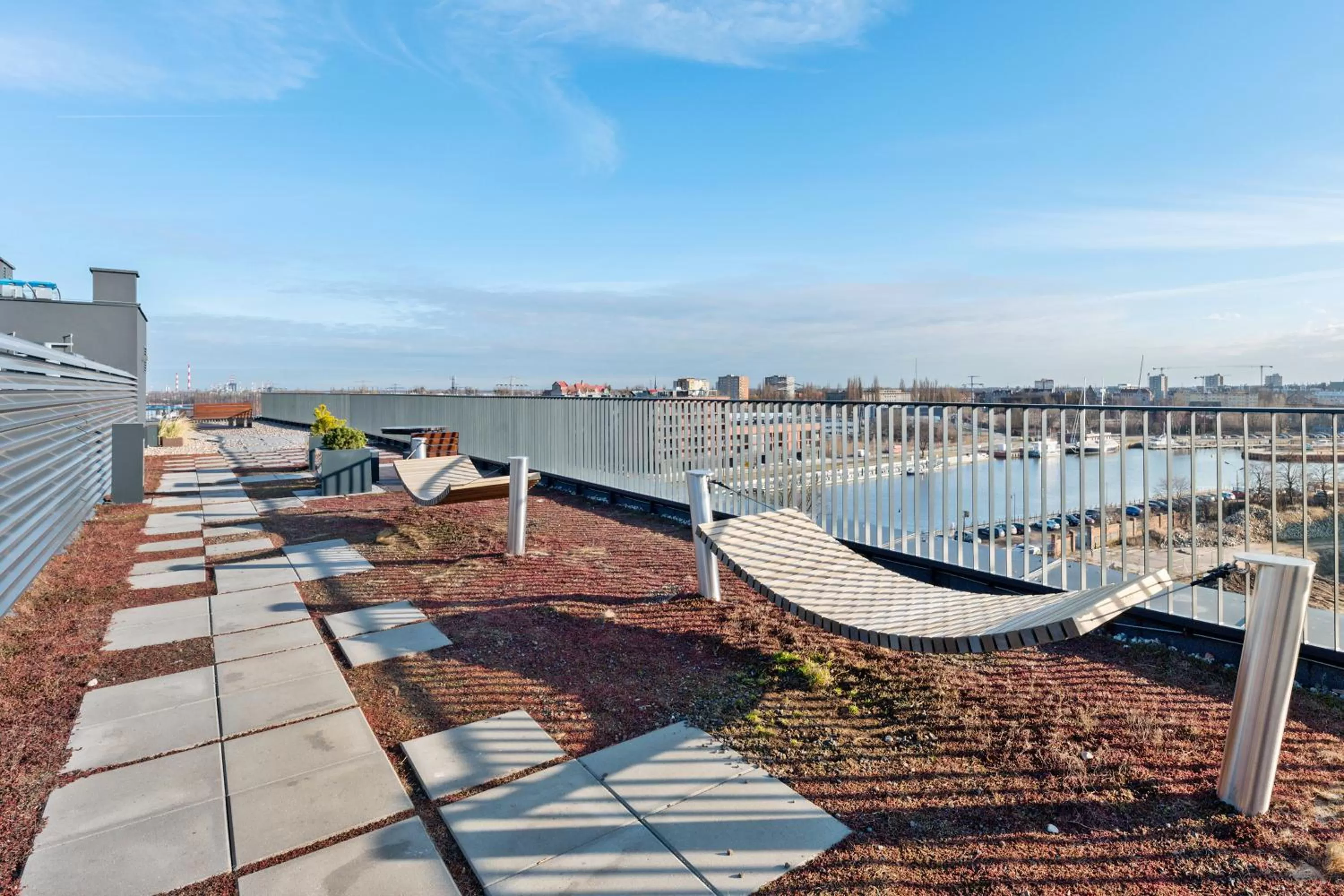 Balcony/Terrace in RentPlanet - Apartamenty Chlebova