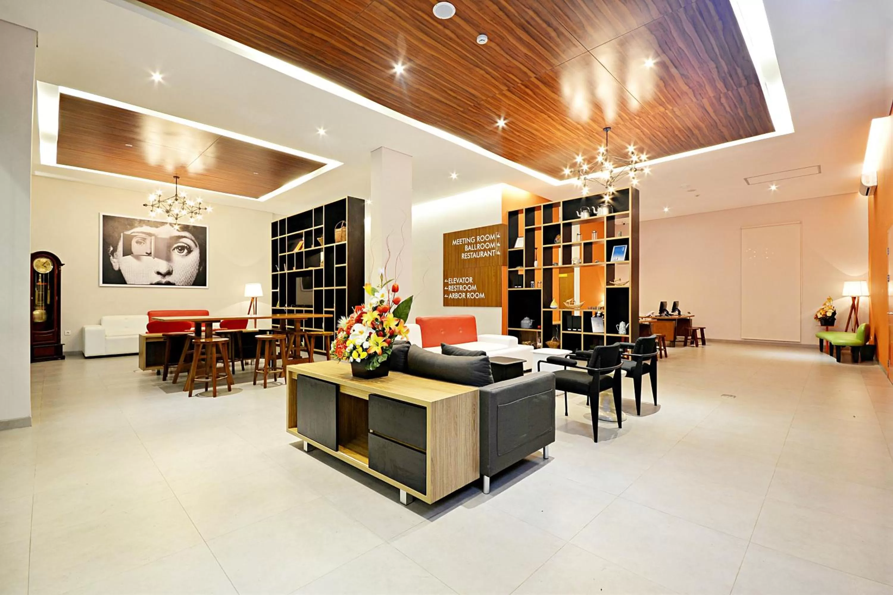 Lobby or reception in TreePark Banjarmasin