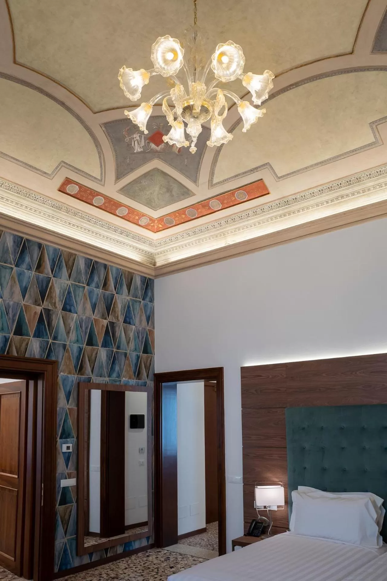 Bed in Palazzo Scamozzi