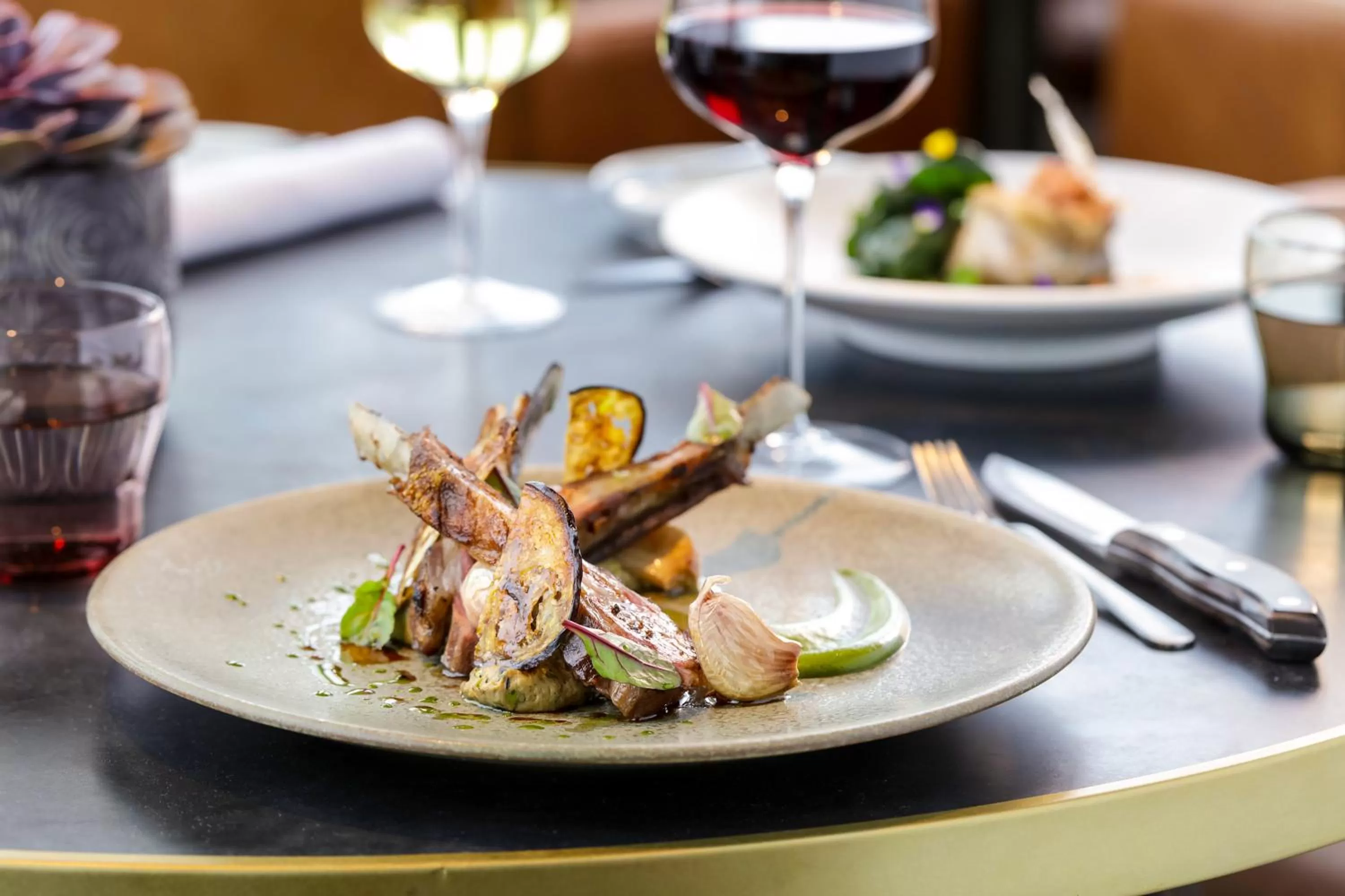 Food close-up in Novotel London Canary Wharf