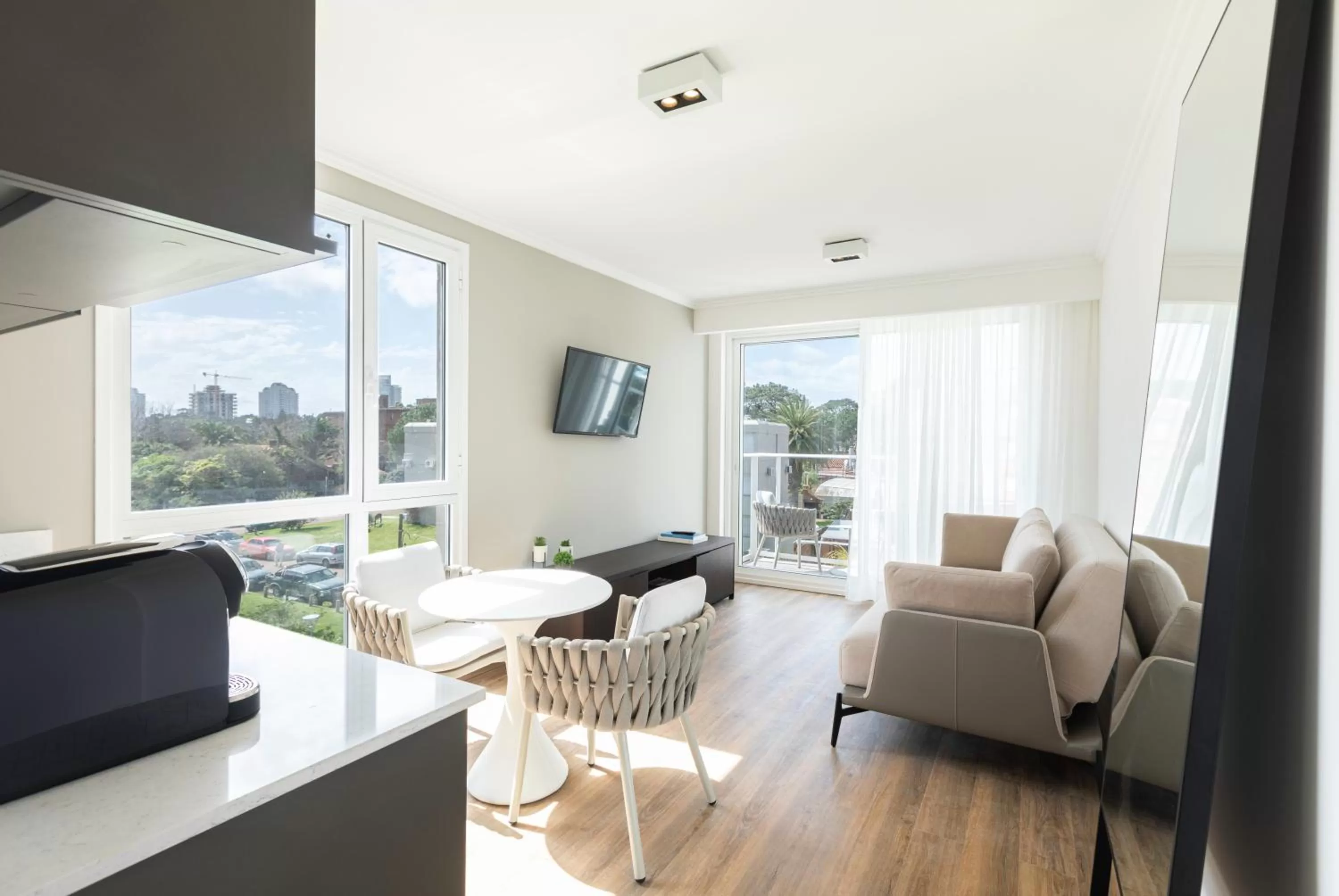 Living room in Hotel Solerios Mansa