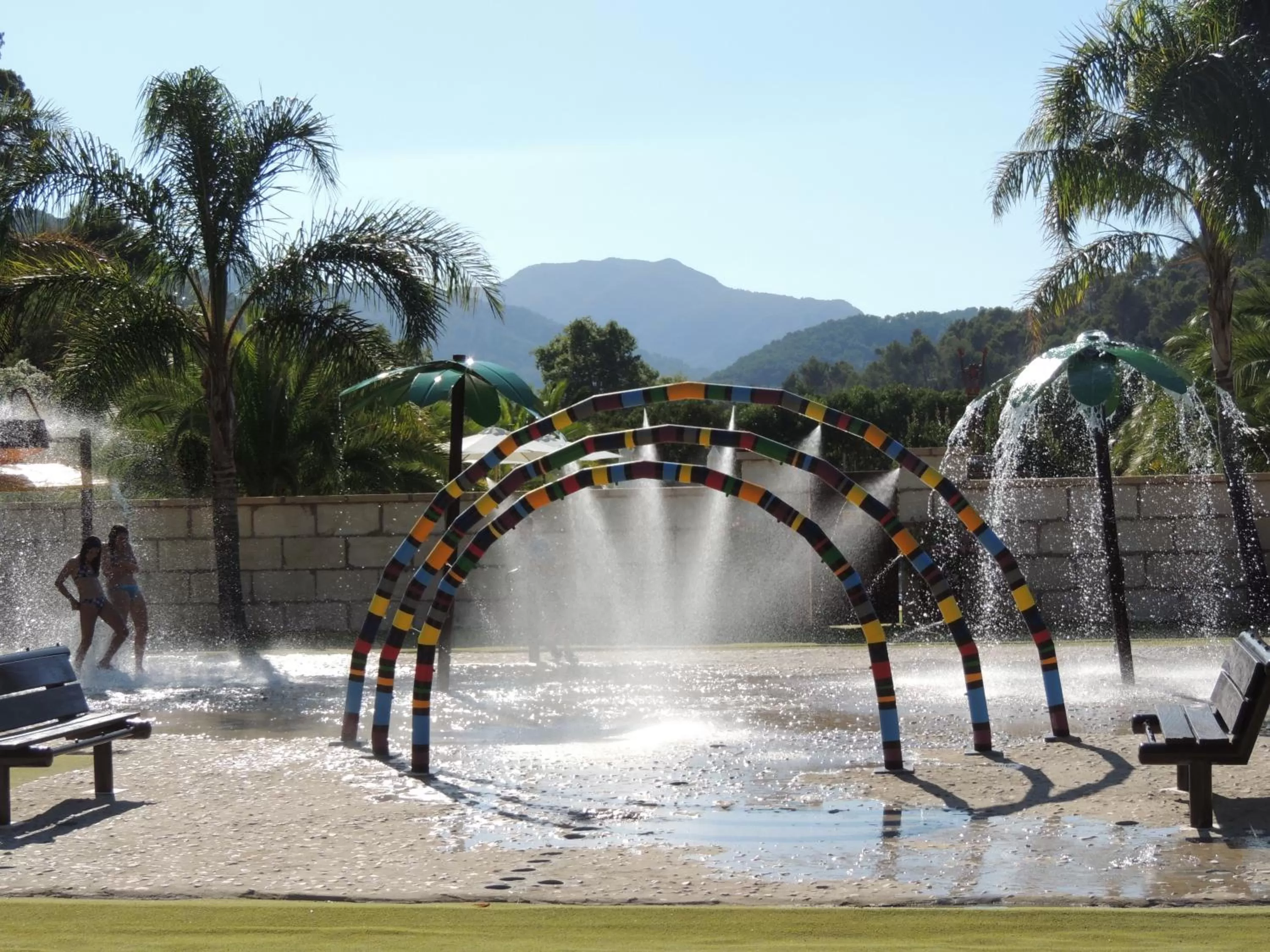 Aqua park in loftOtel canet