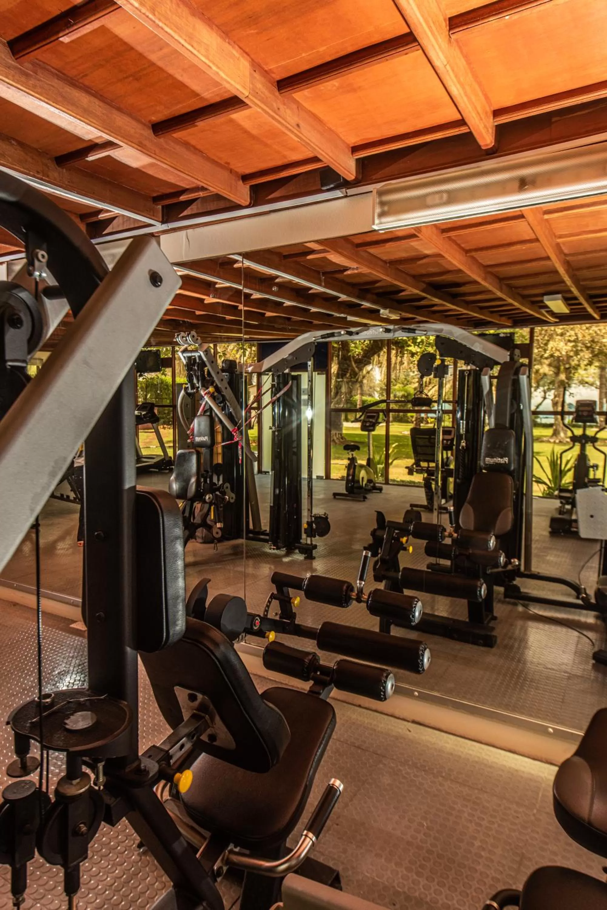 Fitness centre/facilities in BM Beach Hotel